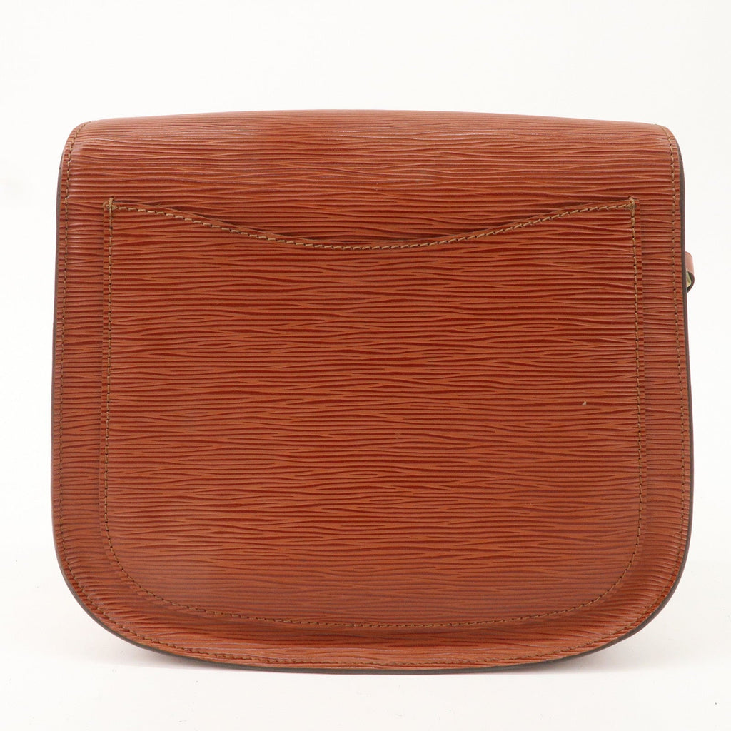 Louis Vuitton Epi Saint Cloud Shoulder Bag Kenya Brown M52193