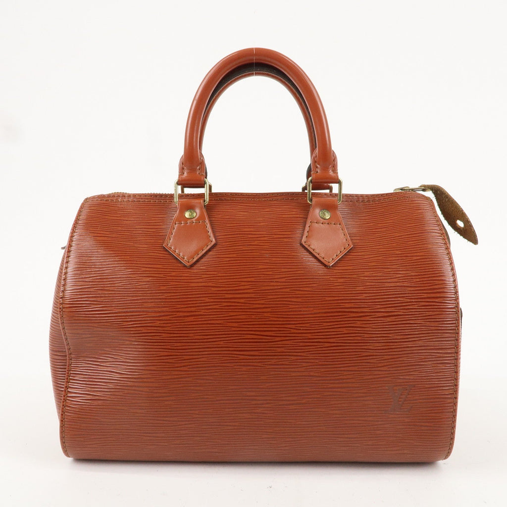 Louis Vuitton Epi Speedy 25 Hand Boston Bag Kenya Brown M43013