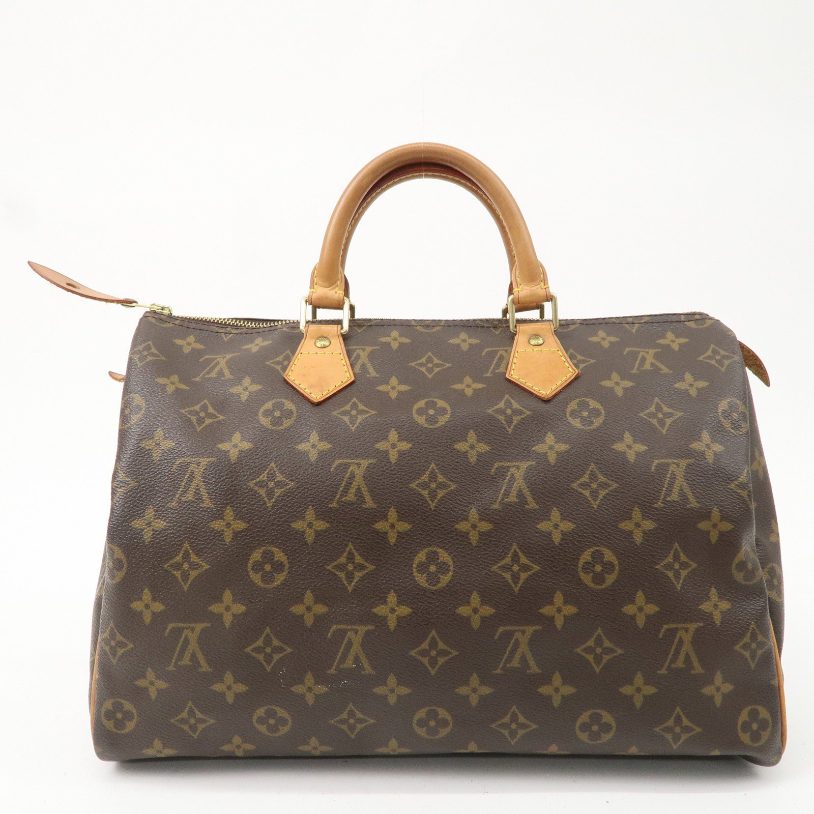 Louis Vuitton Monogram Speedy 35 Hand Bag Boston Bag M41524