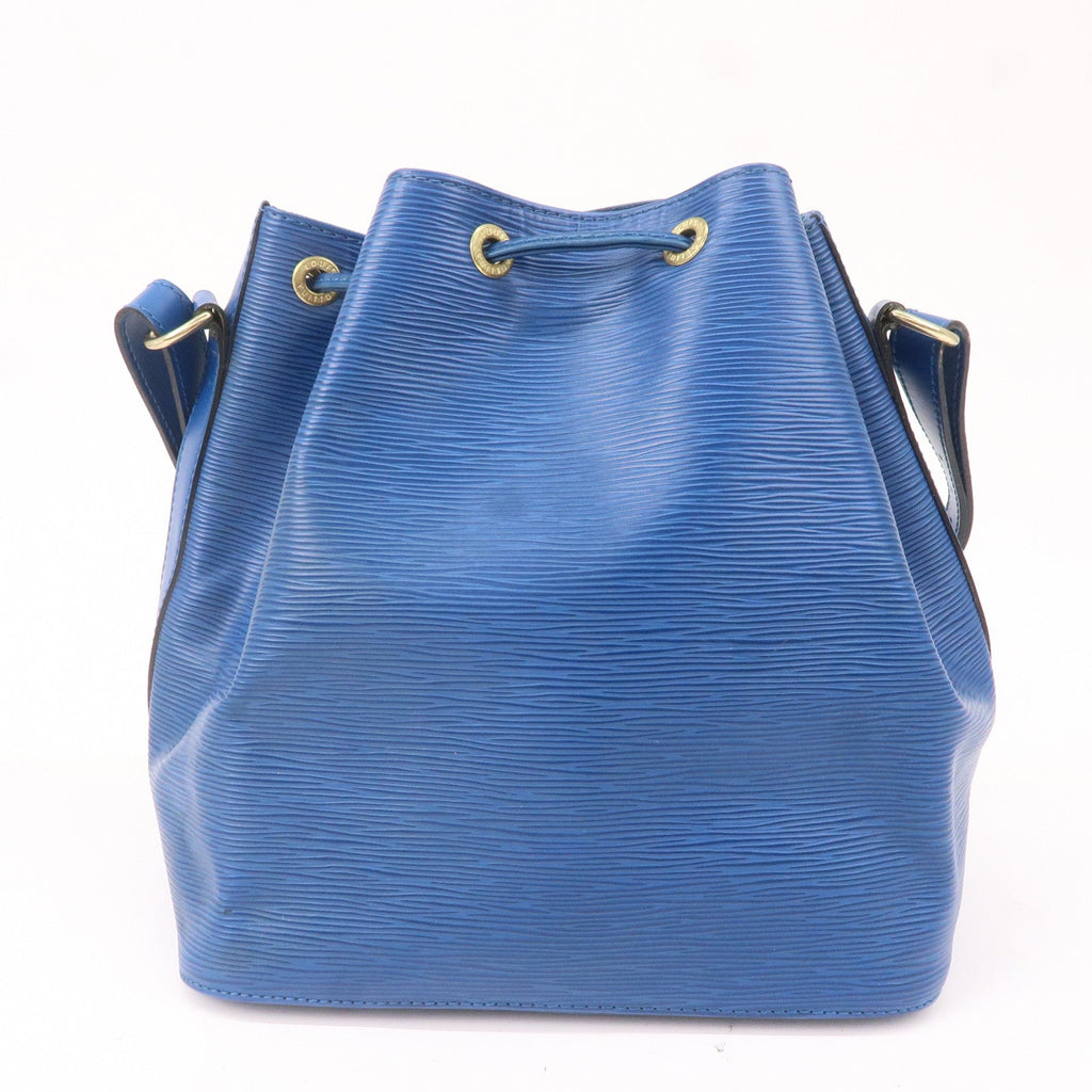 Louis Vuitton Epi Petit Noe Shoulder Bag Toledo Blue M44105