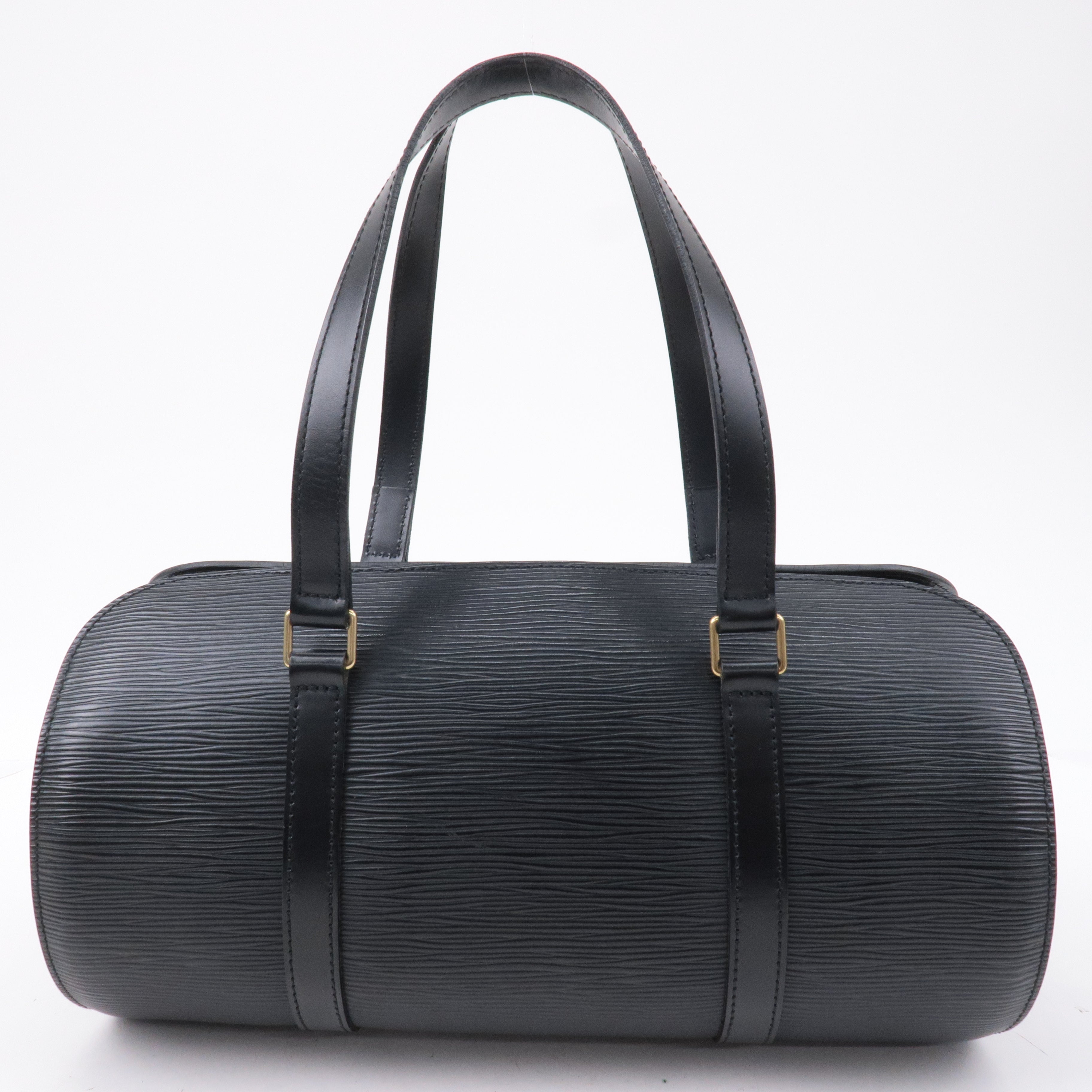 Louis Vuitton Epi Soufflot Hand Bag Noir Black M52862