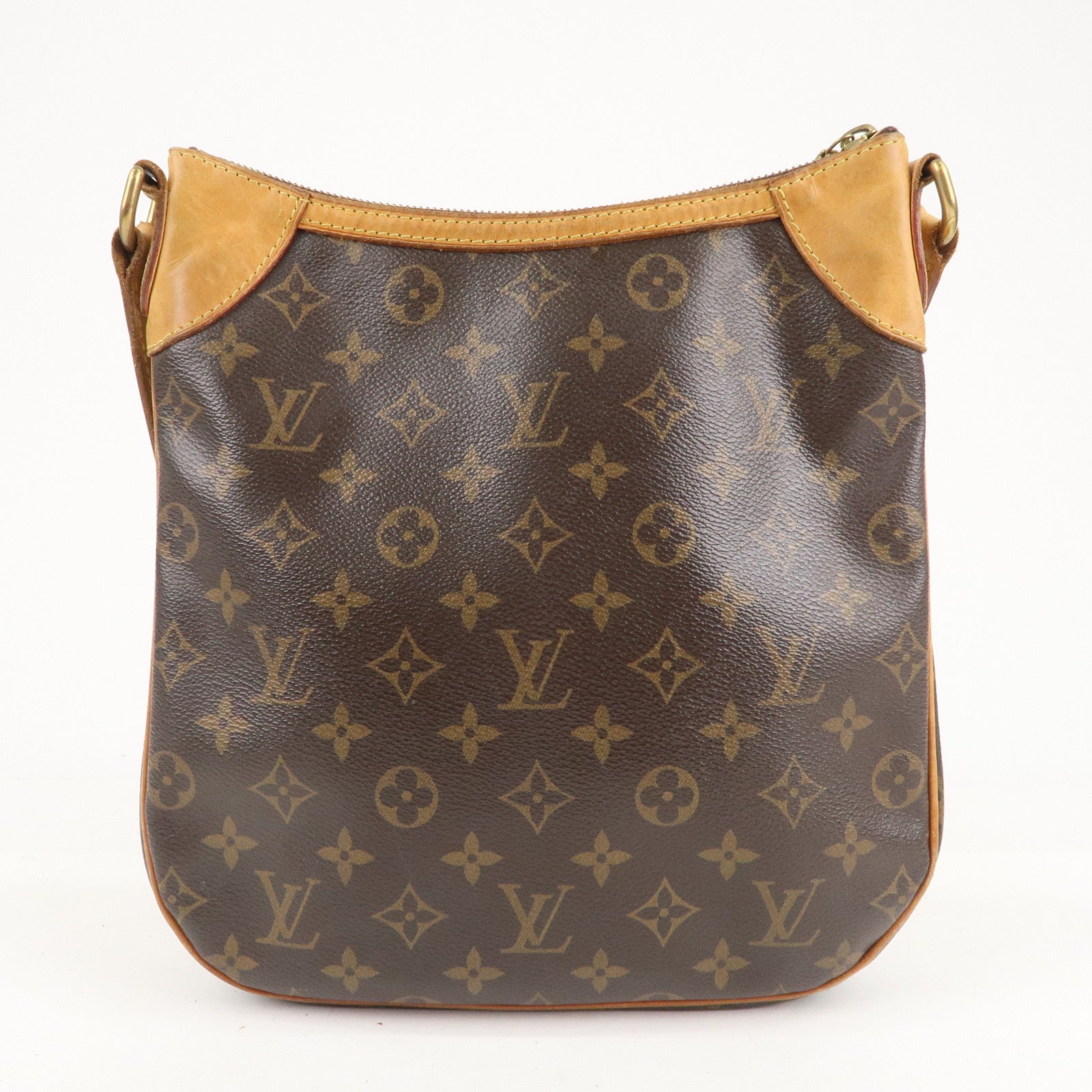 Louis Vuitton Monogram Odeon PM Shoulder Bag Brown M56390