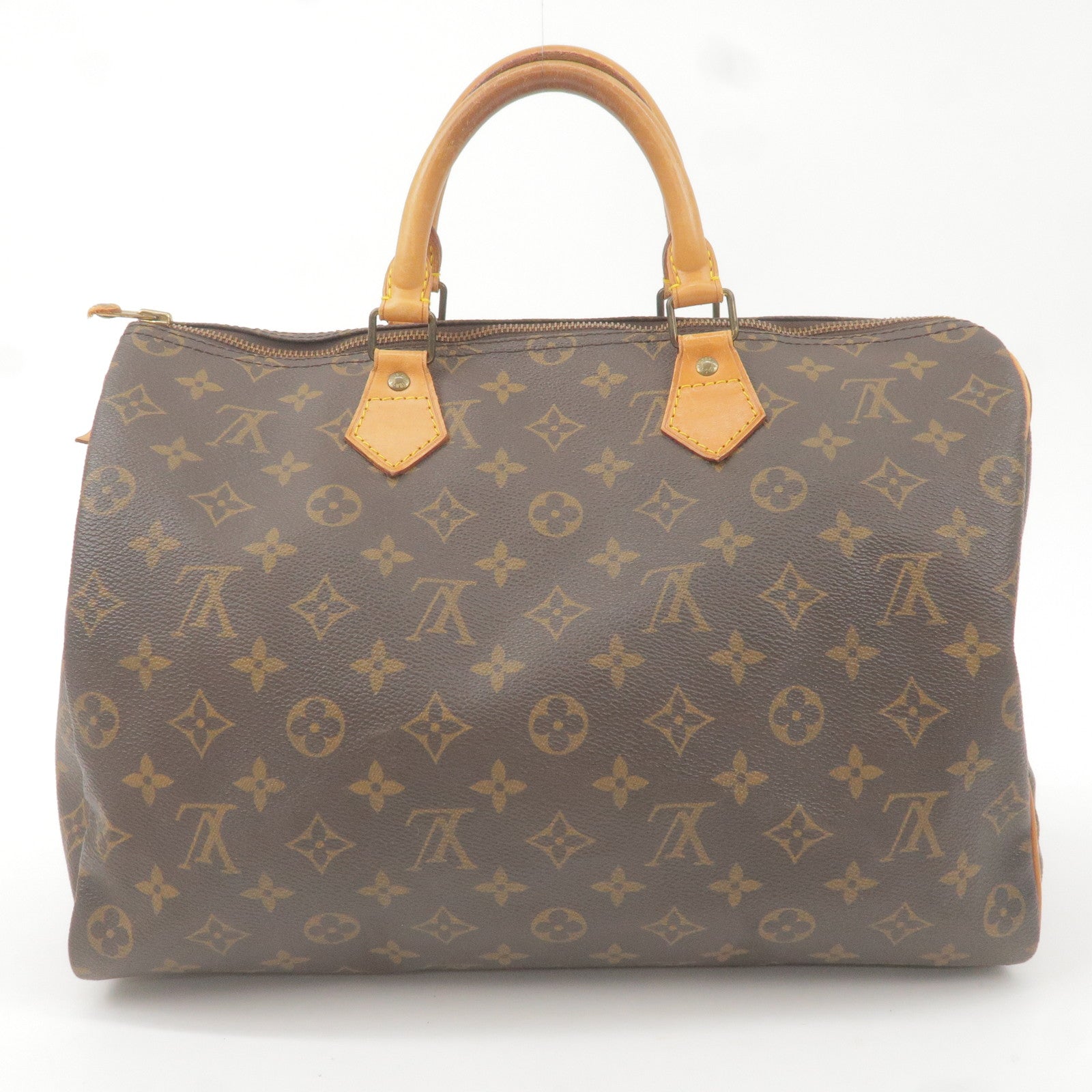 Louis Vuitton Monogram Speedy 35 Hand Bag Boston Bag M41524