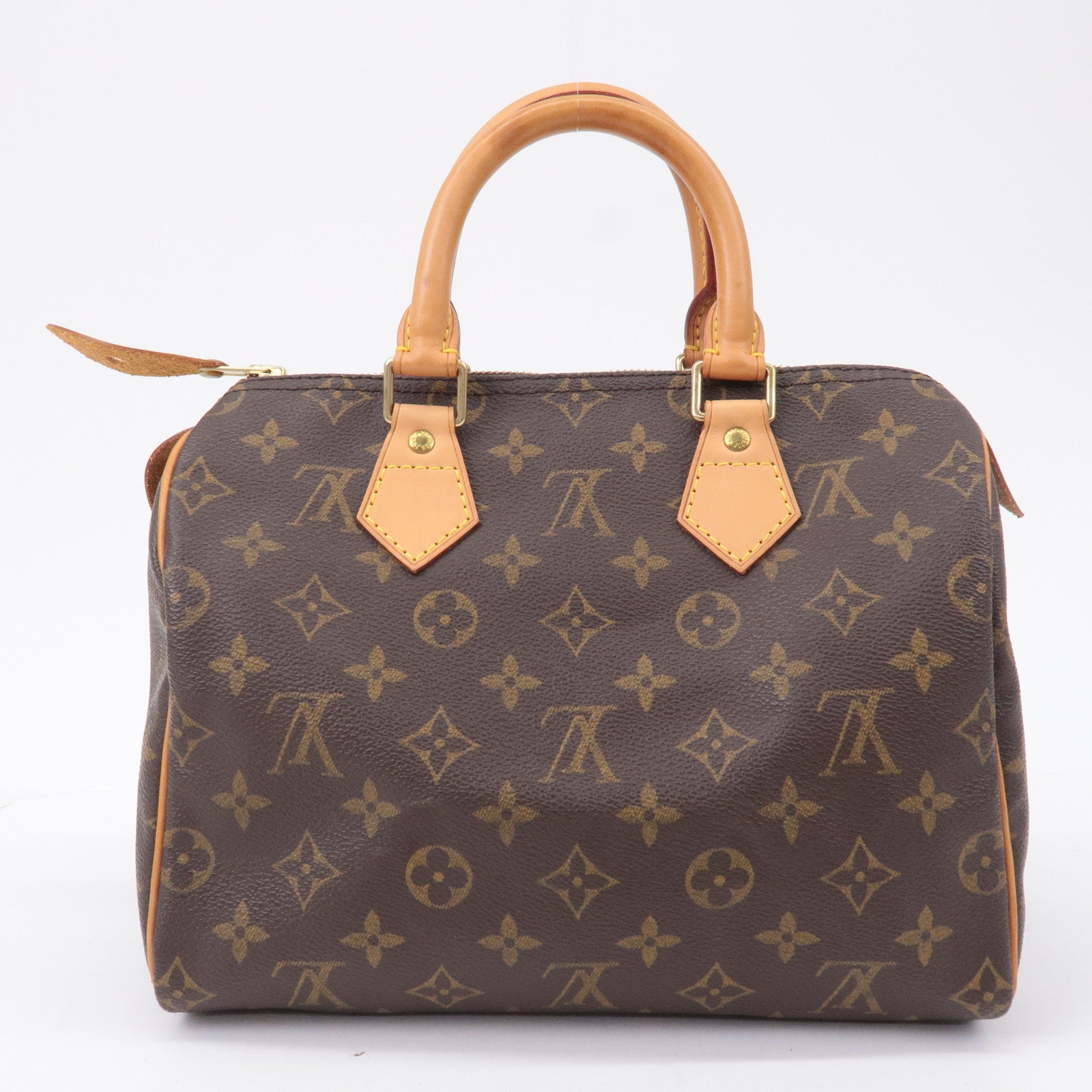Louis Vuitton Monogram Speedy 25 Hand Bag Boston Bag M41528