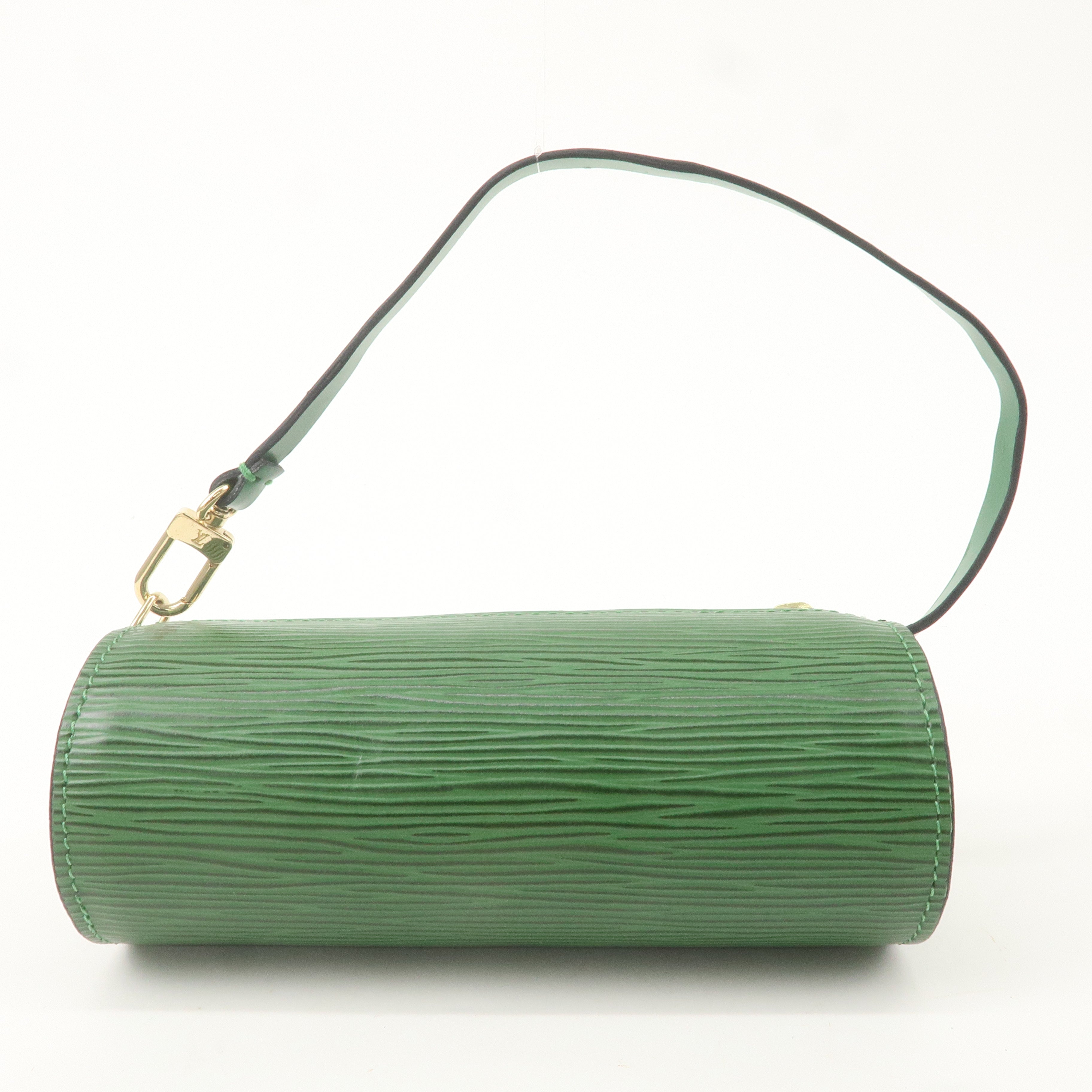 Louis Vuitton Epi Mini Pouch For Soufflot Hand Bag Borneo Green F/S