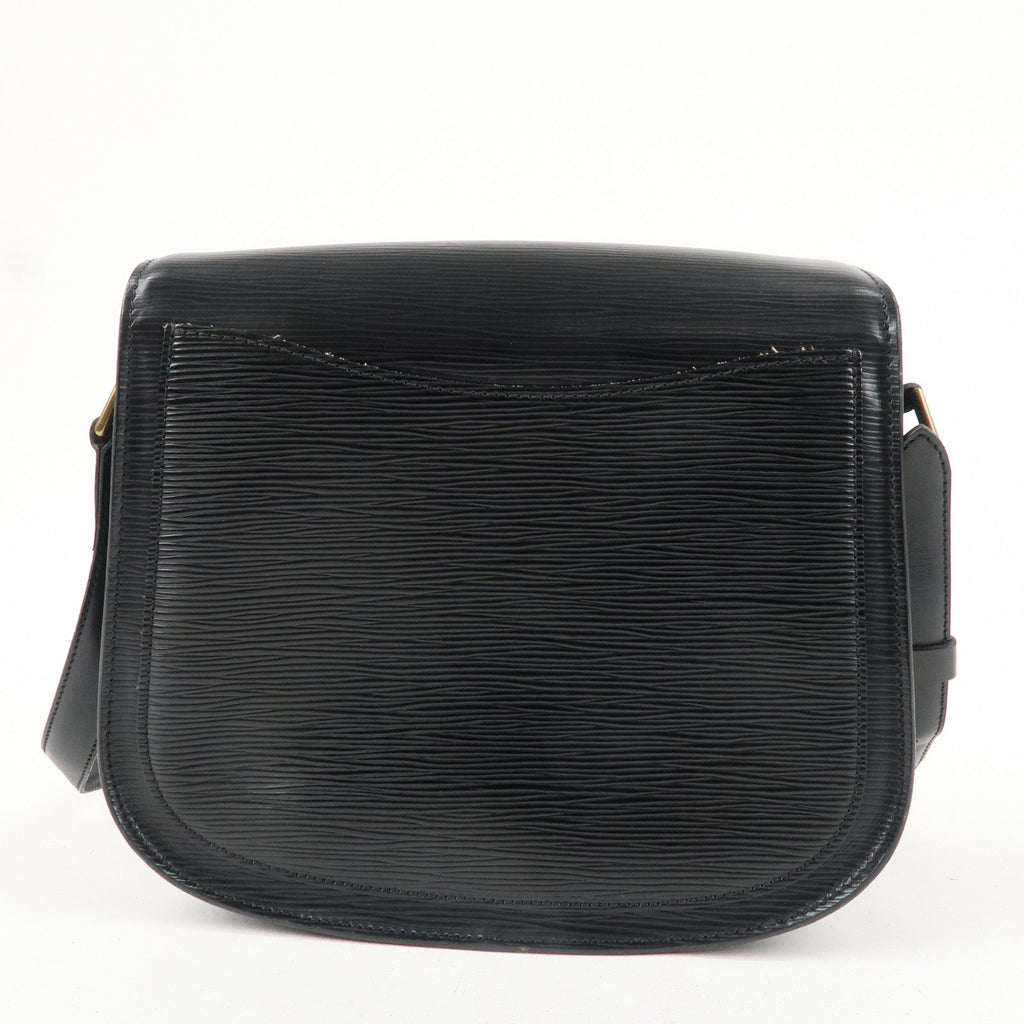 Louis Vuitton Epi Saint Cloud Shoulder Bag Black Noir M52192