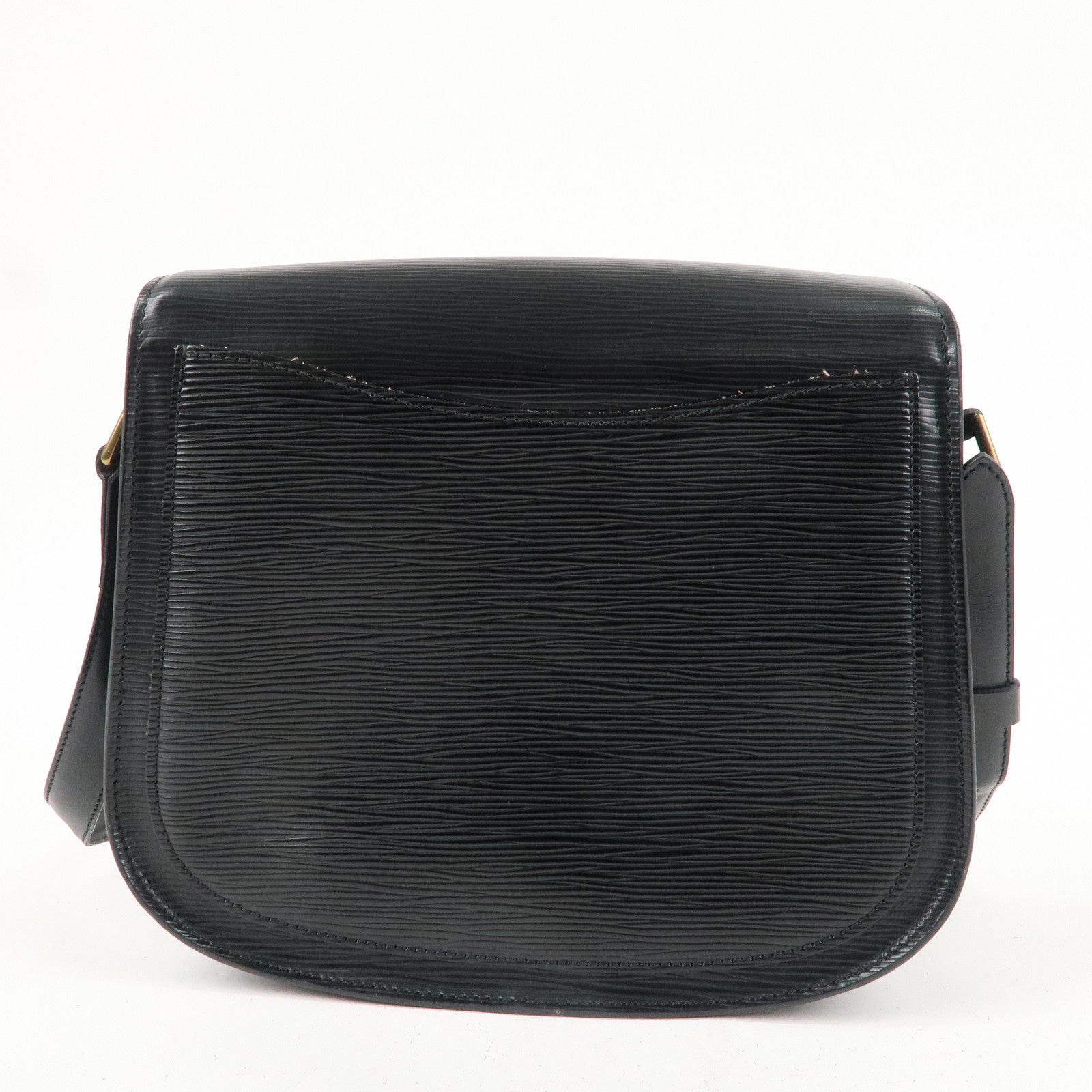 Louis Vuitton Epi Saint Cloud Shoulder Bag Black Noir M52192