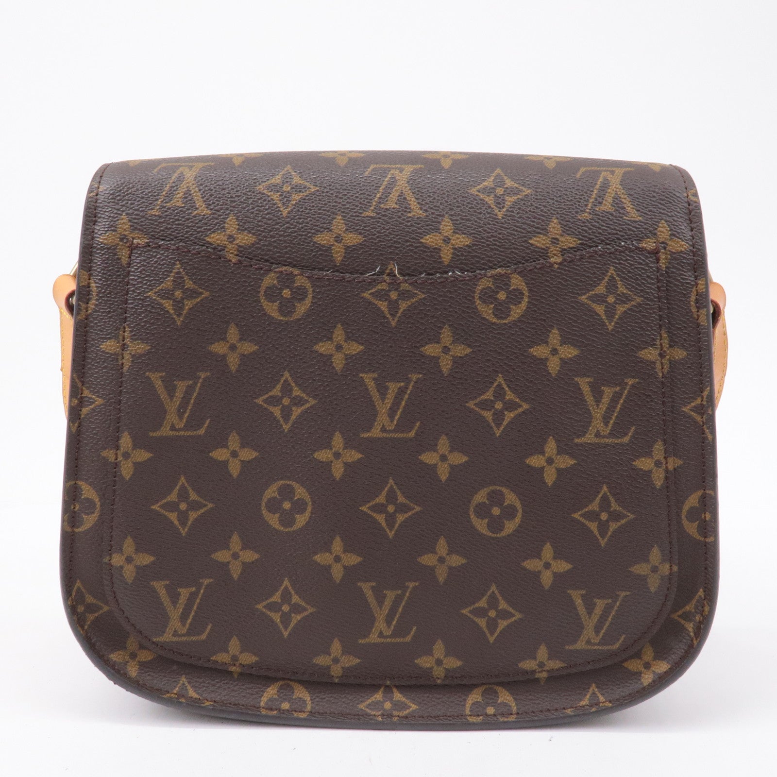 Louis Vuitton Monogram Saint Cloud GM Shoulder Bag Brown M51242