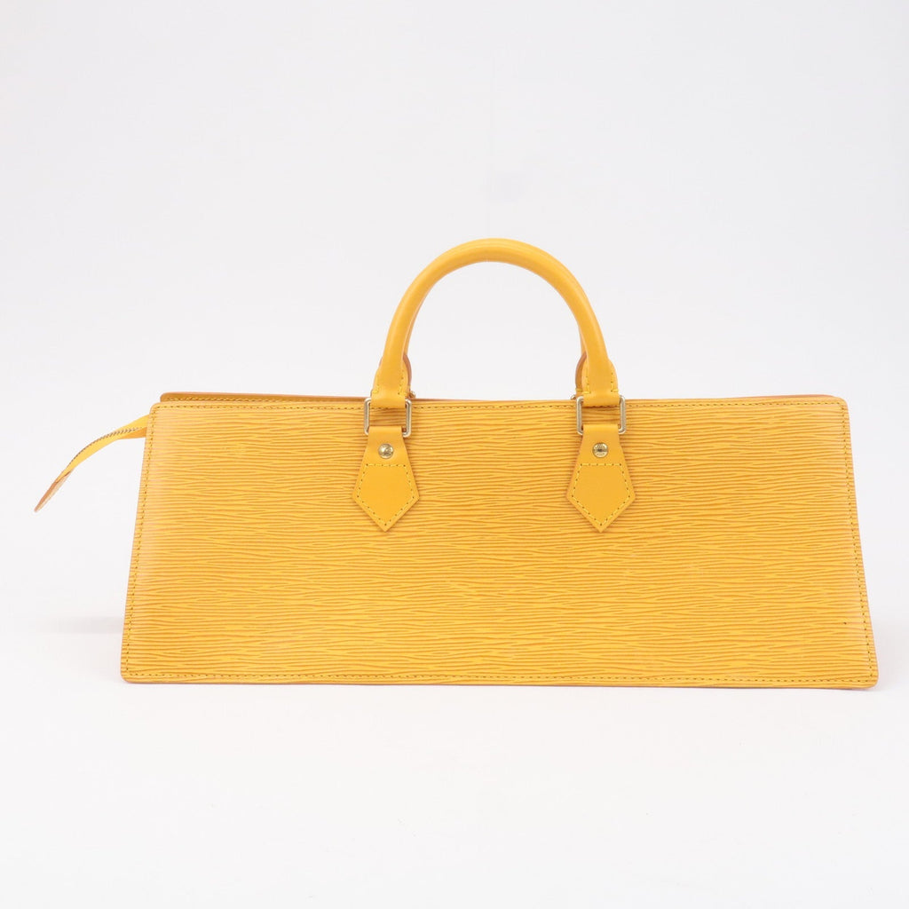 Louis Vuitton Epi Sac Triangle Hand Bag Tassili Yellow M52099