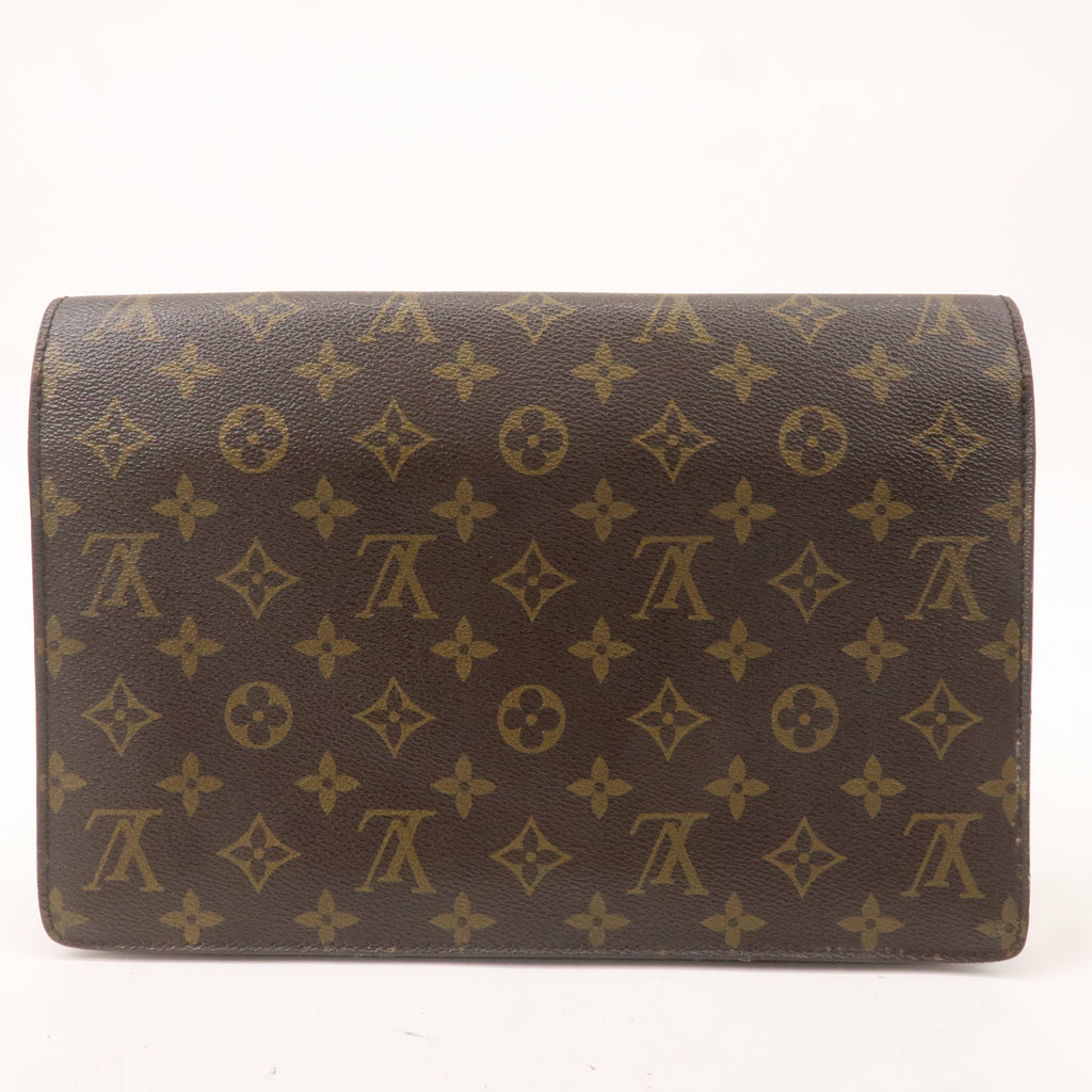 Louis Vuitton Monogram Ranelagh Clutch Bag Pouch Brown M51782