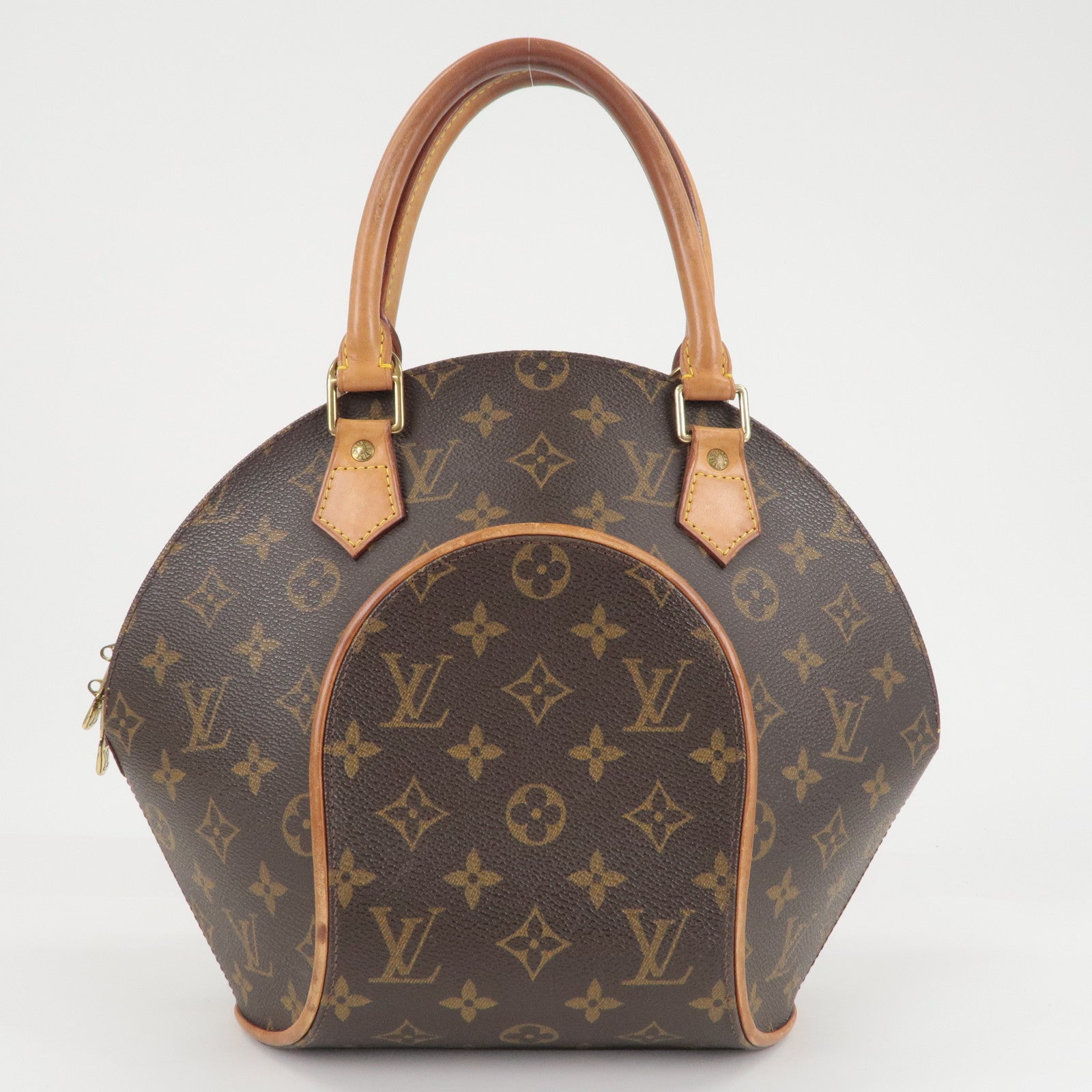Louis Vuitton Monogram Ellipse PM Hand Bag Brown M51127