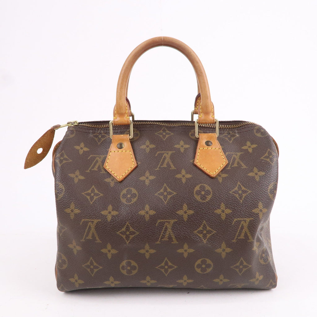 Louis Vuitton Monogram Speedy 25 Hand Bag Boston Bag M41528