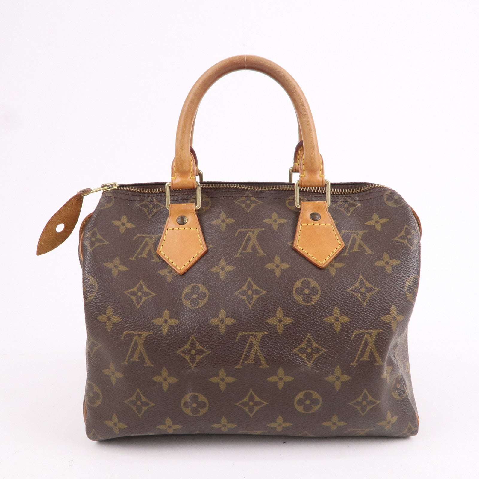 Louis Vuitton Monogram Speedy 25 Hand Bag Boston Bag M41528