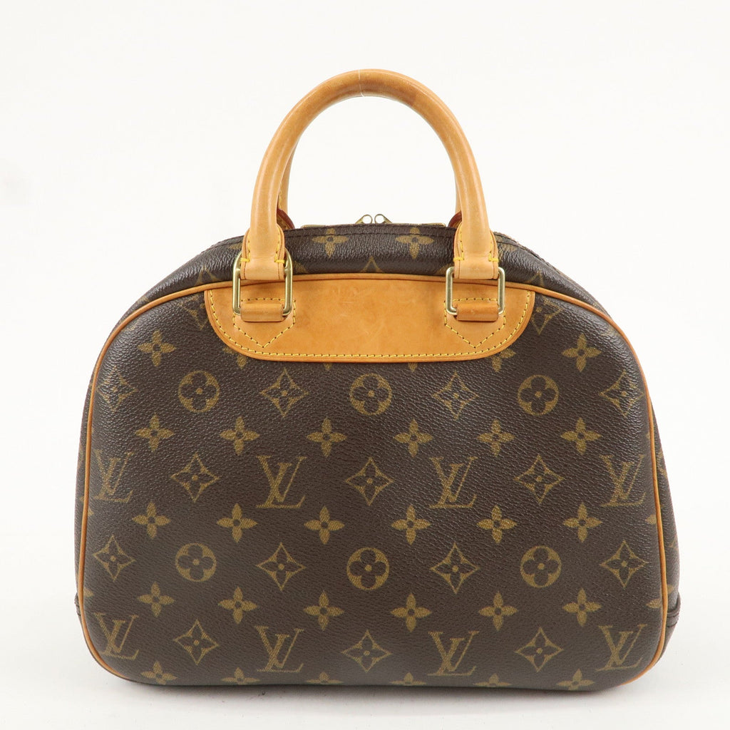 Louis Vuitton Monogram Trouville Hand Bag Brown M42228