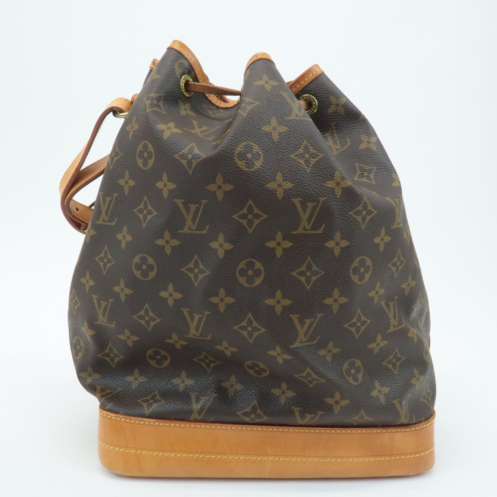 Louis Vuitton Monogram Noe Shoulder Bag Hand Bag Brown M42224