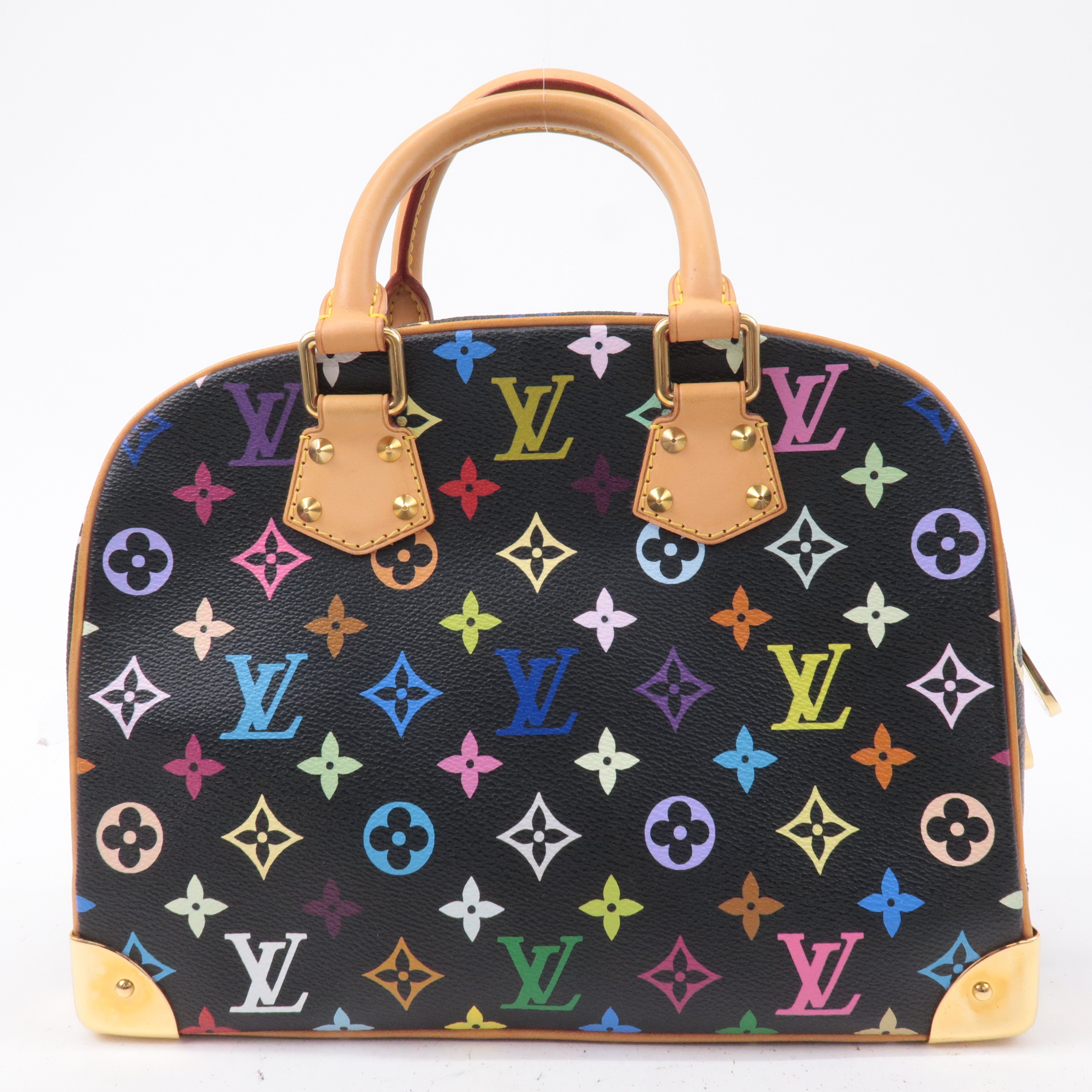 Louis Vuitton Monogram Multi Color Trouville Hand Bag M92662