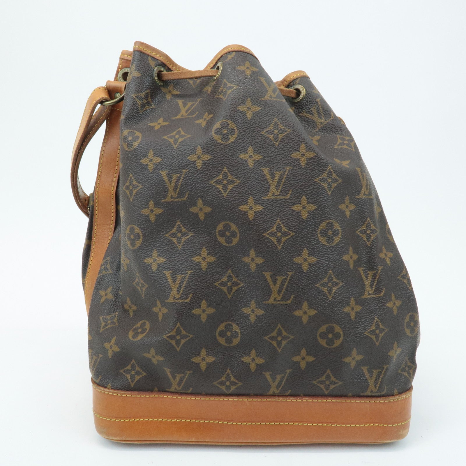 Louis Vuitton Monogram Noe Shoulder Bag Hand Bag Brown M42224
