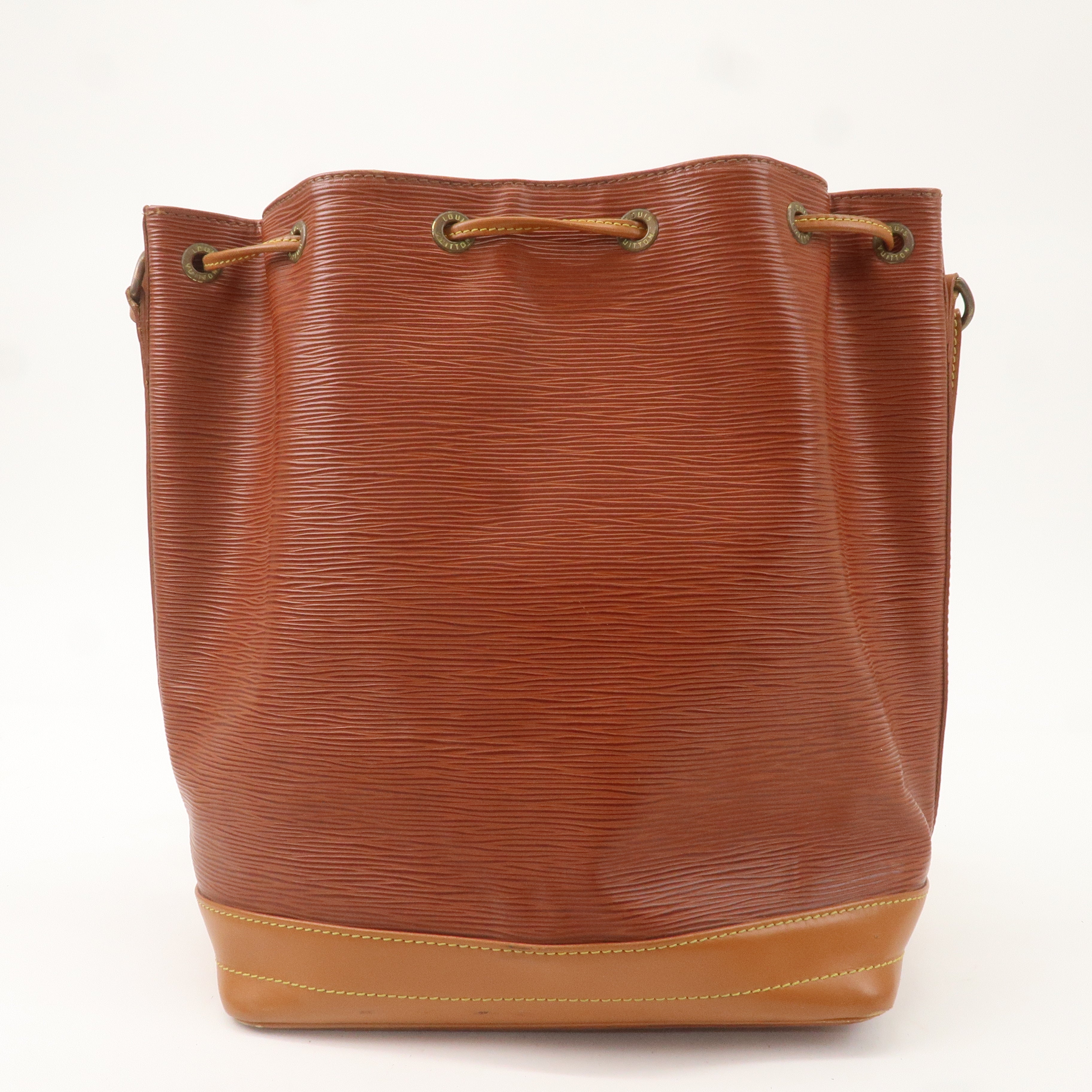 Louis Vuitton Epi Noe Bi-Color Shoulder Bag Kenya Brown M44028
