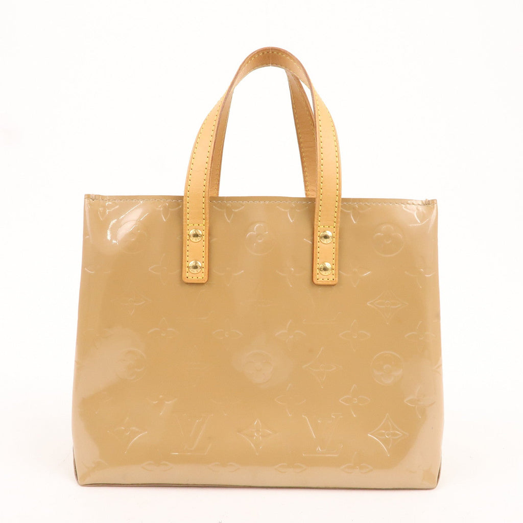 Louis Vuitton Monogram Vernis Lead PM Hand Bag Noisette M91334