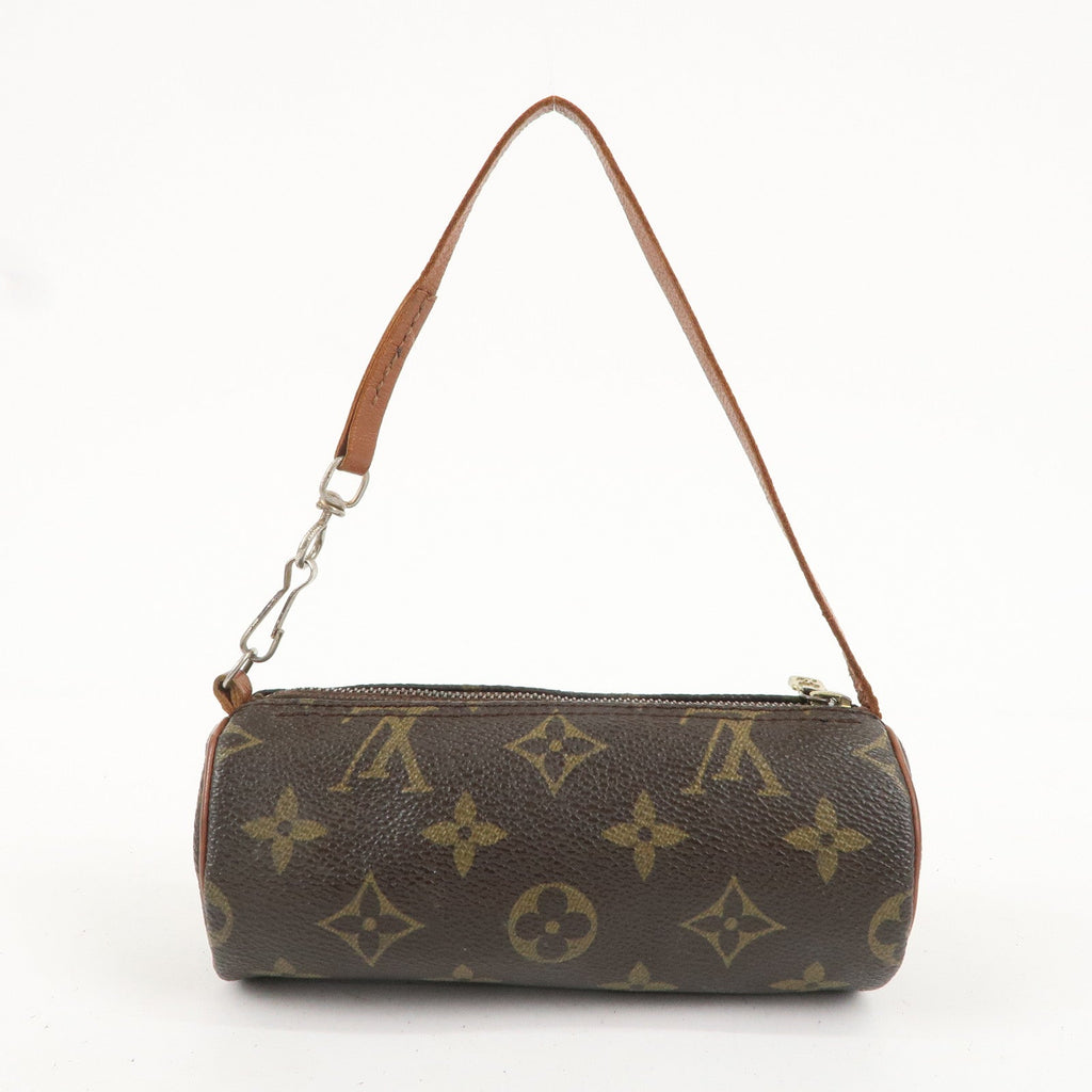 Louis Vuitton Monogram Mini Pouch for Papillon Bag Brown