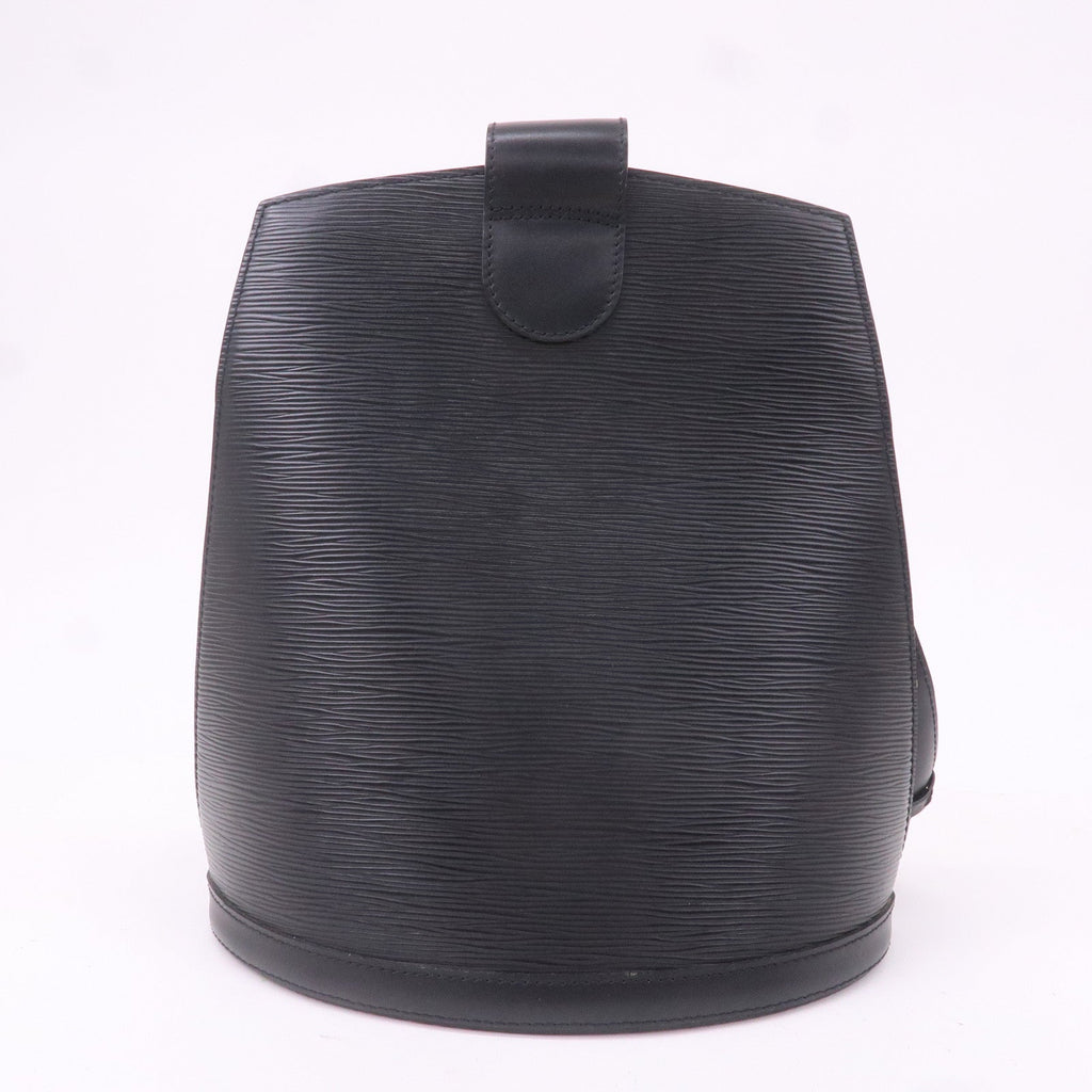 Louis Vuitton Epi Cluny Shoulder Bag Black Noir M52252