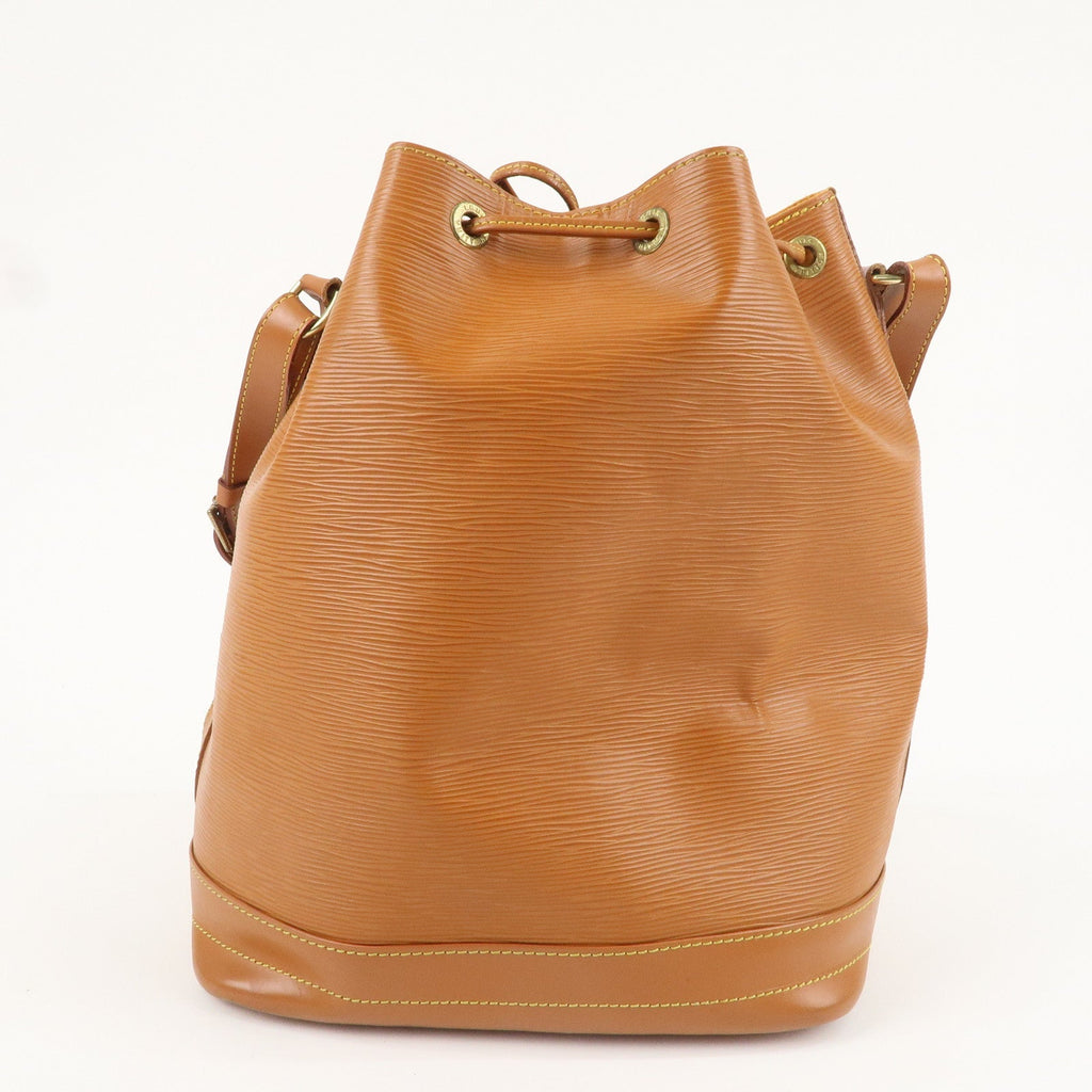 Louis Vuitton Epi Leather Noe Shoulder Bag Zipang Gold M44008