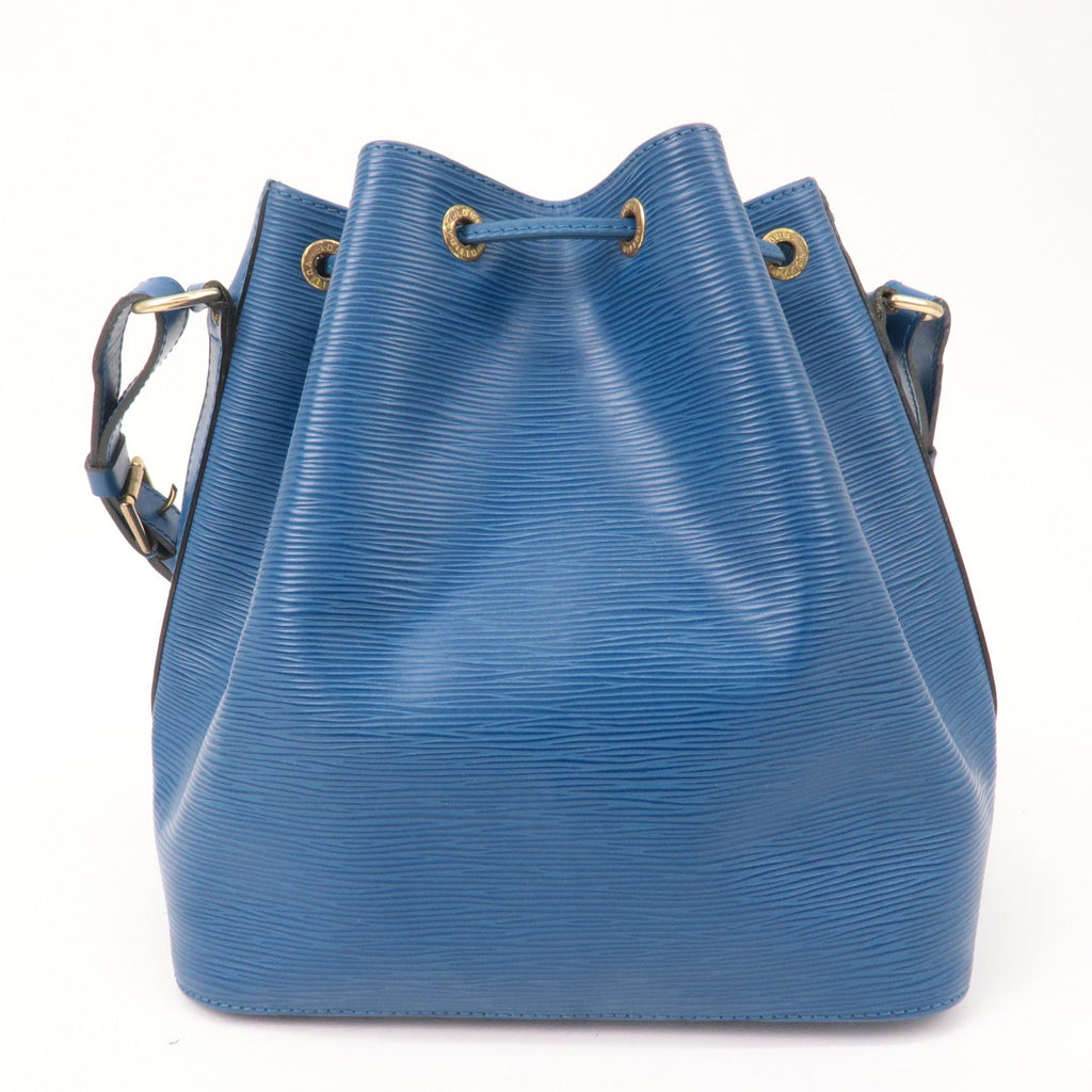Louis Vuitton Epi Petit Noe Shoulder Bag Toledo Blue M44105