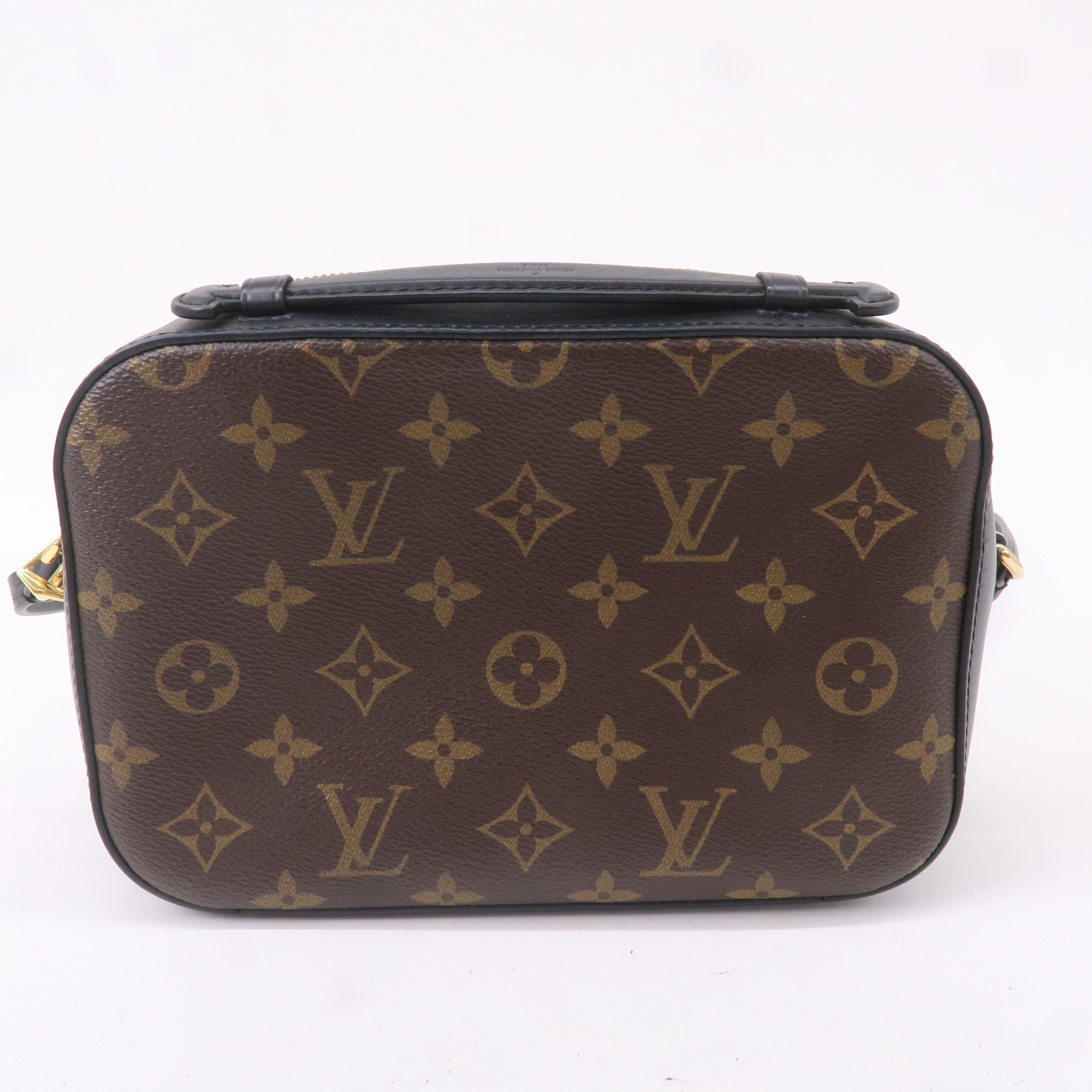 Louis Vuitton Monogram Saintonge Shoulder Bag Brown M43555