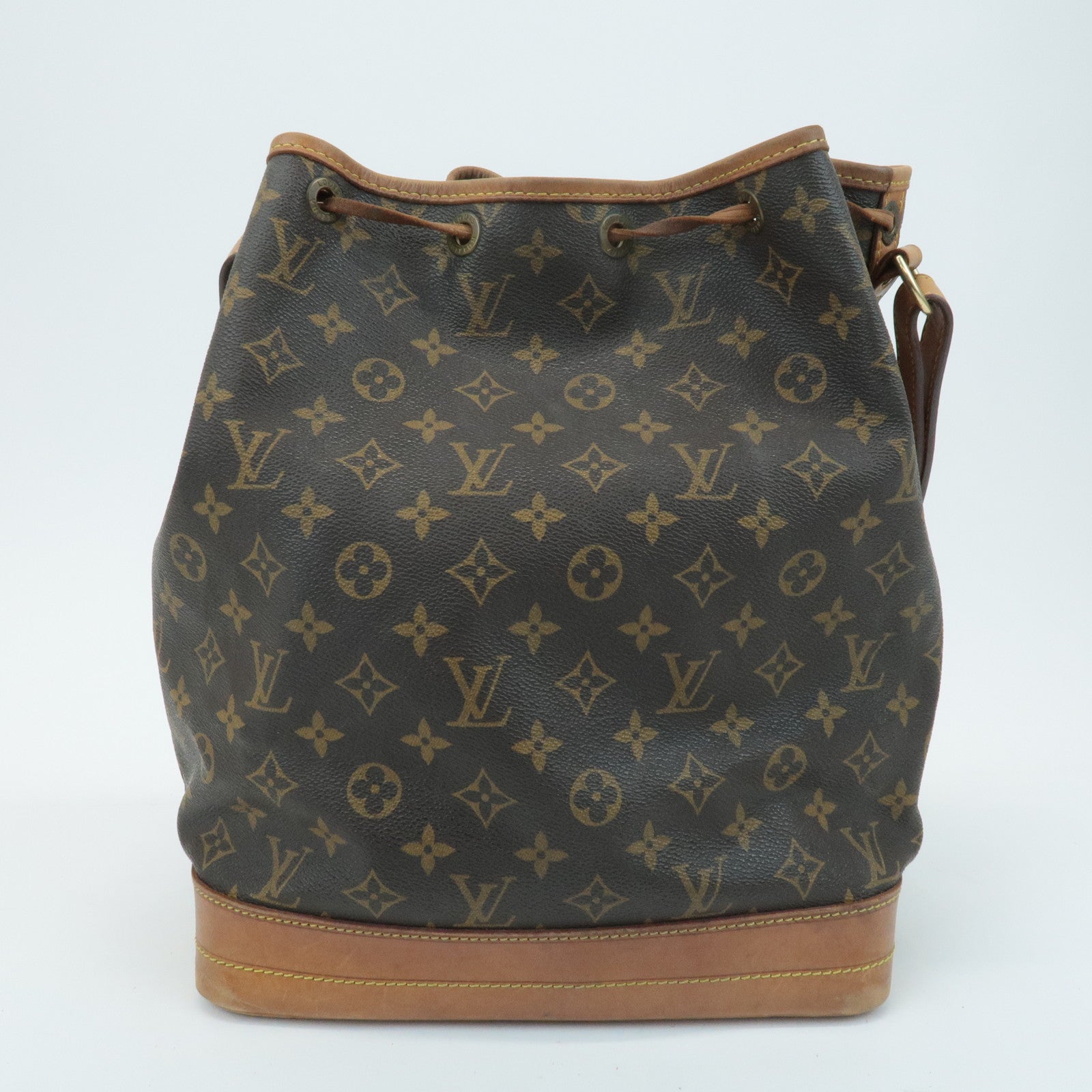Louis Vuitton Monogram Noe Shoulder Bag Hand Bag Brown M42224