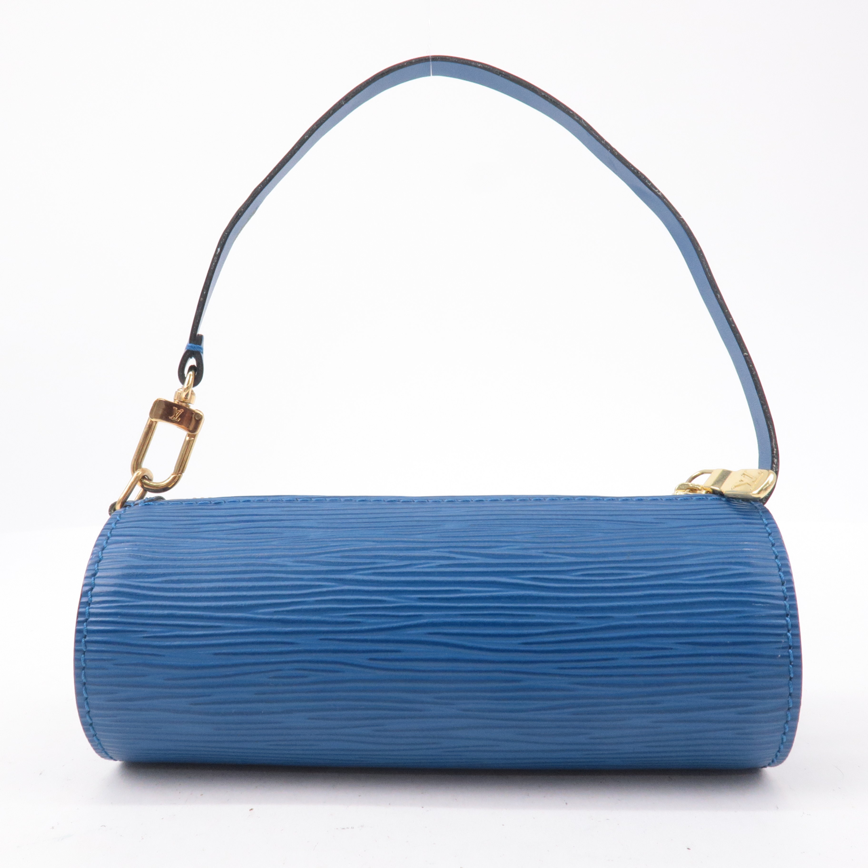 Louis Vuitton Epi Pouch For Soufflot Hand Bag Toledo Blue