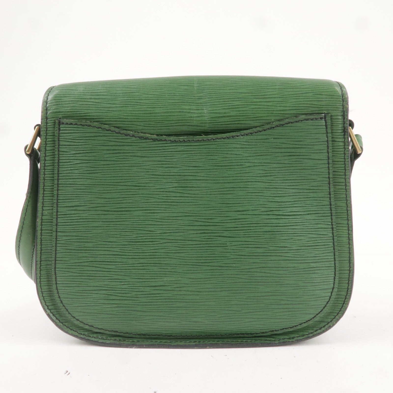 Louis Vuitton Epi Saint Cloud Shoulder Bag Borneo Green M52194