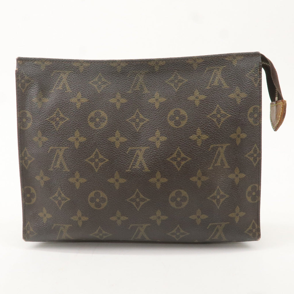Louis Vuitton Monogram Poche Toilette 26 Clutch Bag Pouch M47542