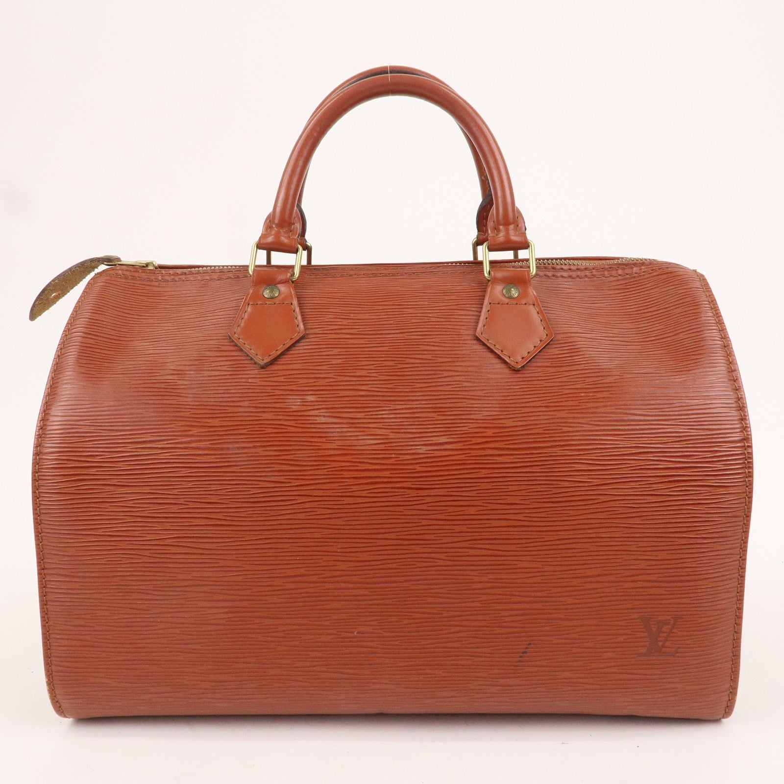 Louis Vuitton Epi Speedy 30 Hand Boston Bag Kenya Brown M43003