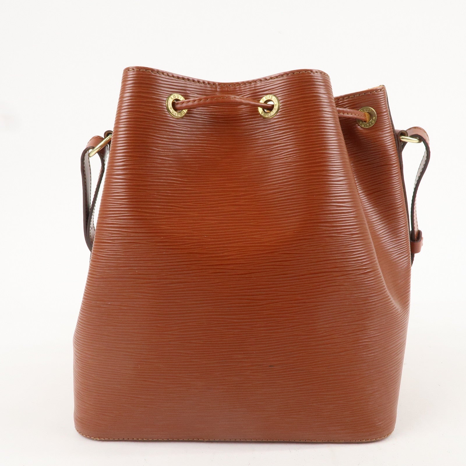 Louis Vuitton Epi Petit Noe Shoulder Bag Kenya Brown M44103