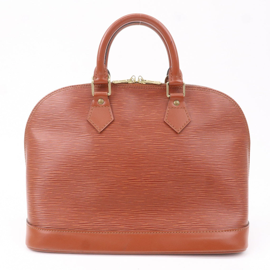Louis Vuitton Epi Alma Hand Bag Kenya Brown M52143
