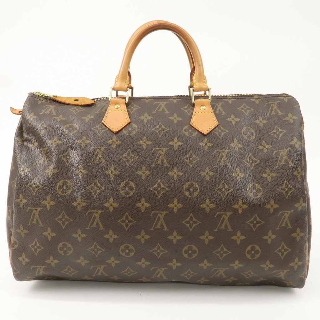 Louis Vuitton Monogram Speedy 40 Hand Bag Boston Bag M41522