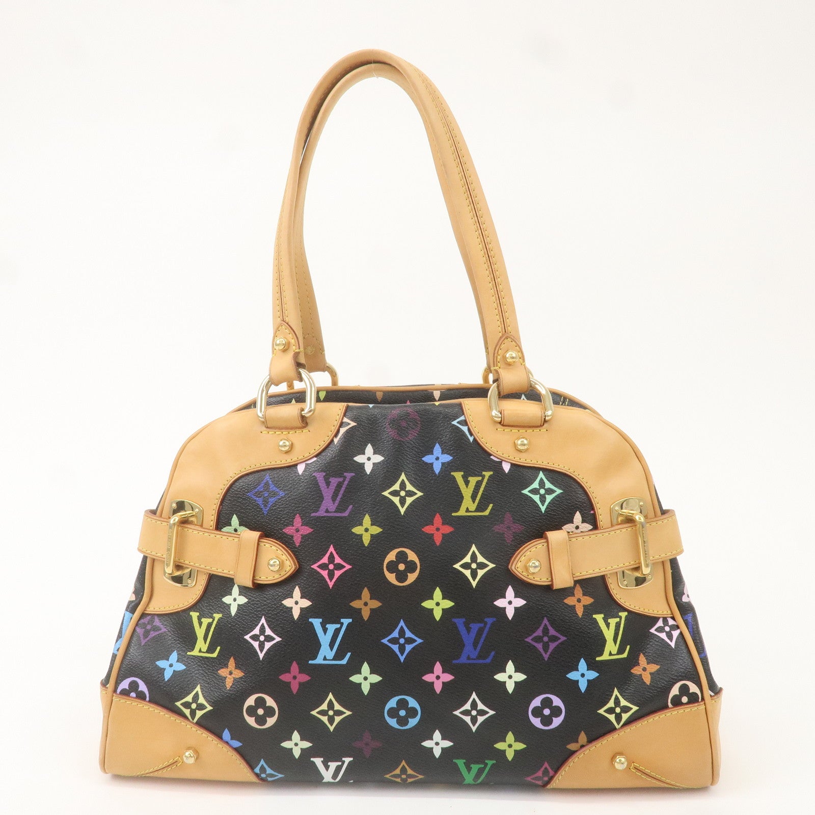 Louis Vuitton Monogram Multi Color Claudia Hand Bag M40194