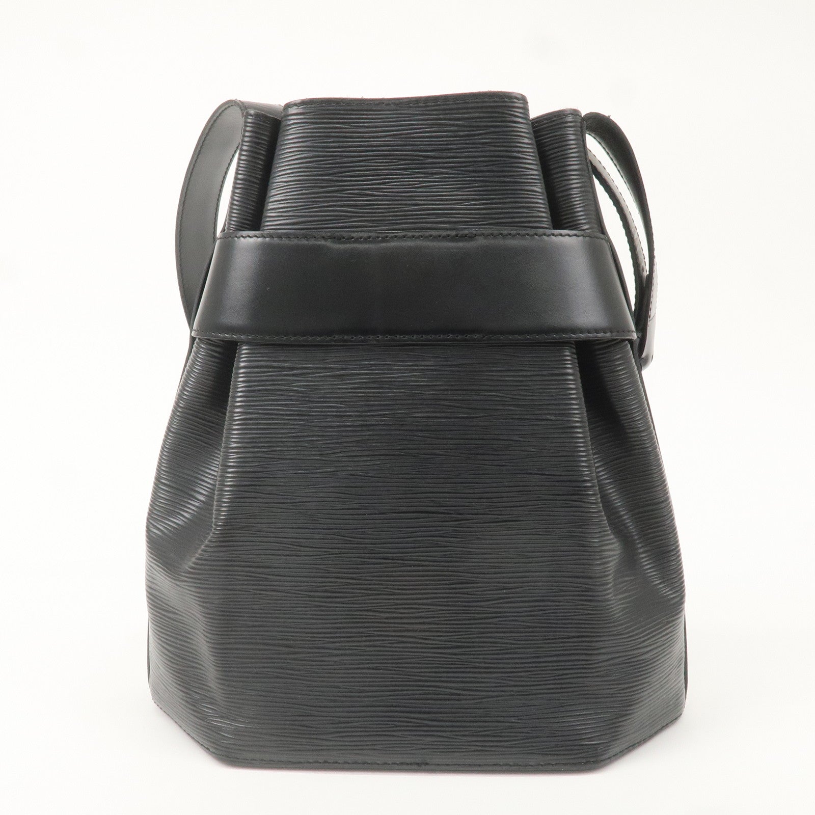 Louis Vuitton Epi Sac D'epaule PM Bucket Bag Noir Black M80157