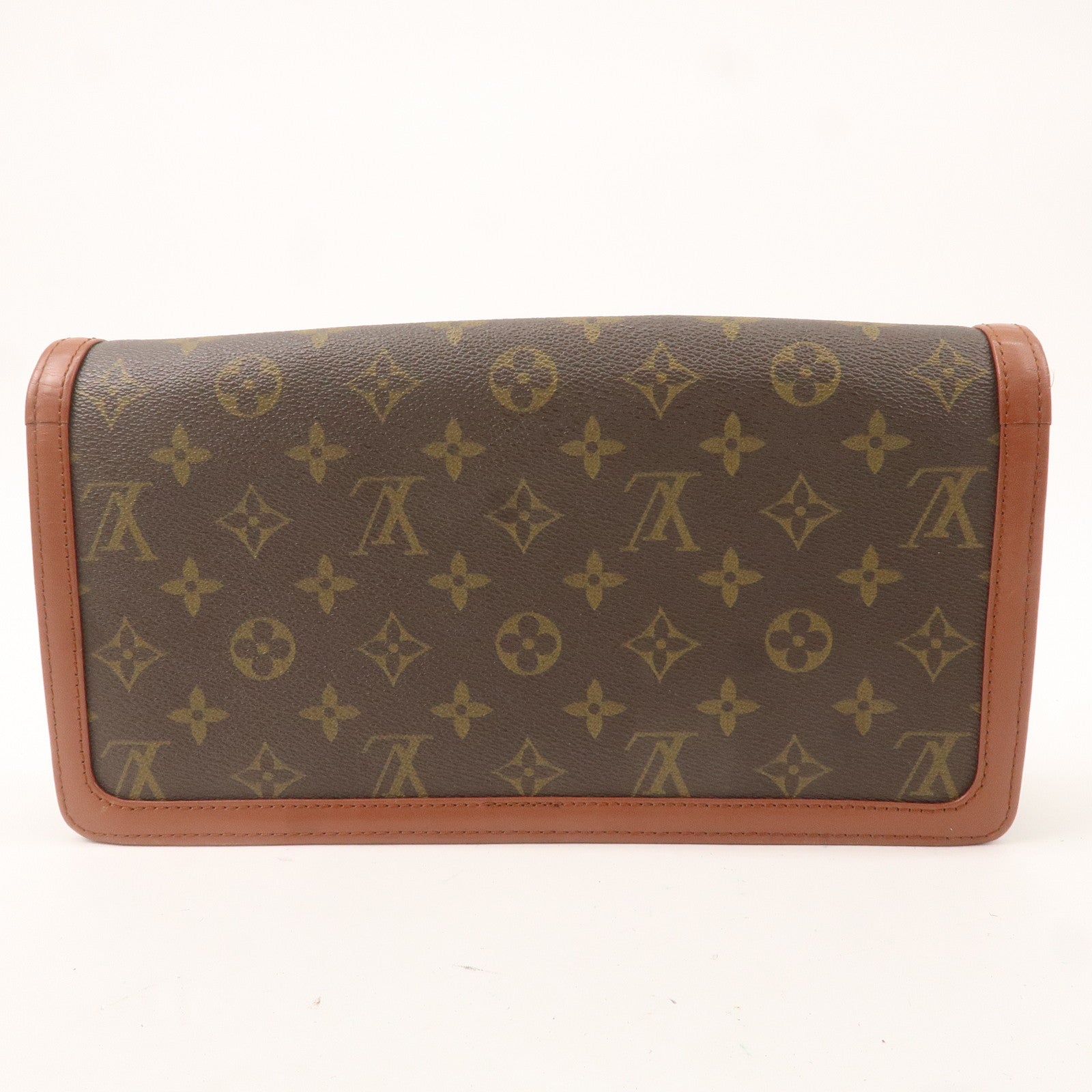 Louis Vuitton Monogram Pochette Dame GM Clutch Bag M51810