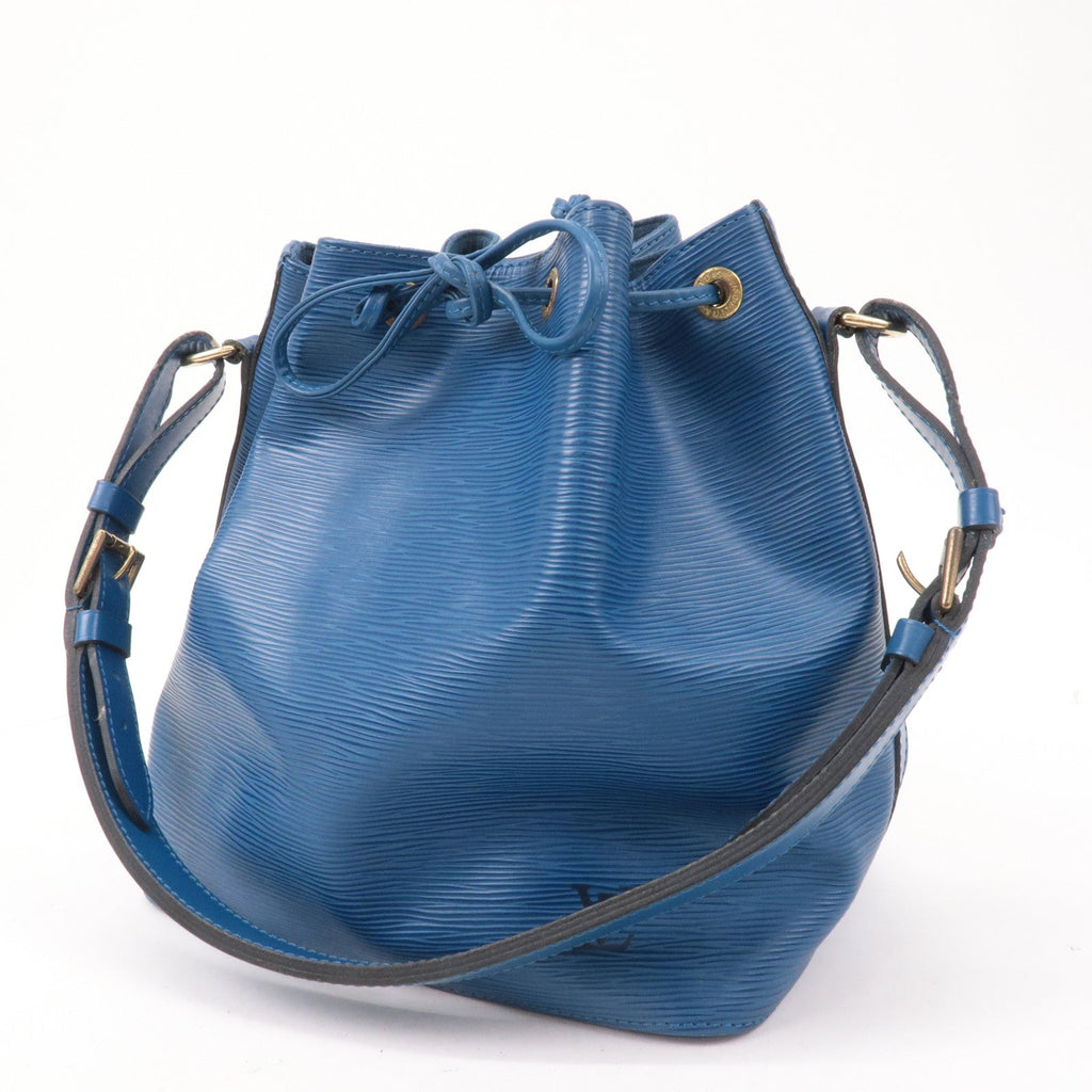 Louis Vuitton Epi Petit Noe Shoulder Bag Toledo Blue M44105
