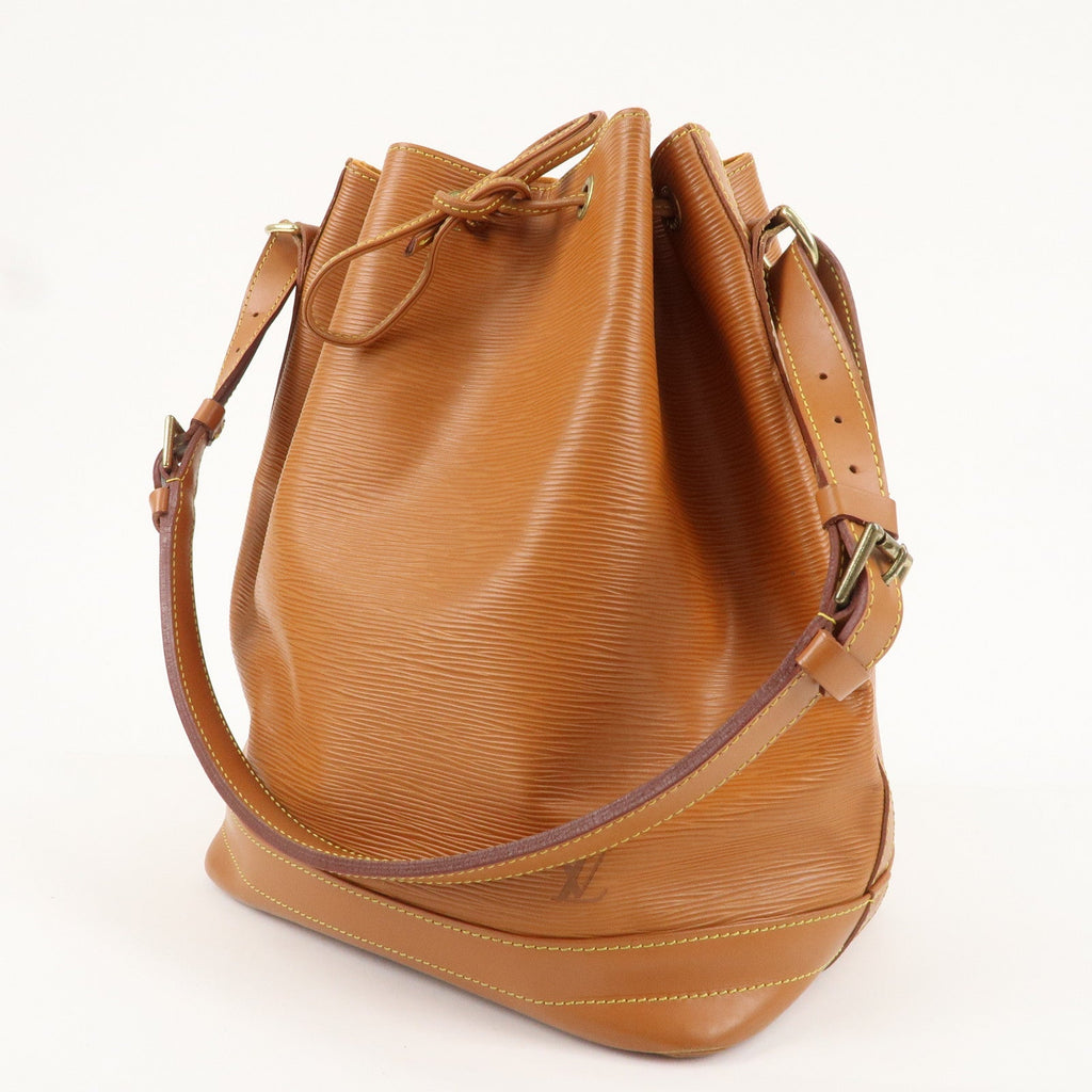 Louis Vuitton Epi Leather Noe Shoulder Bag Zipang Gold M44008