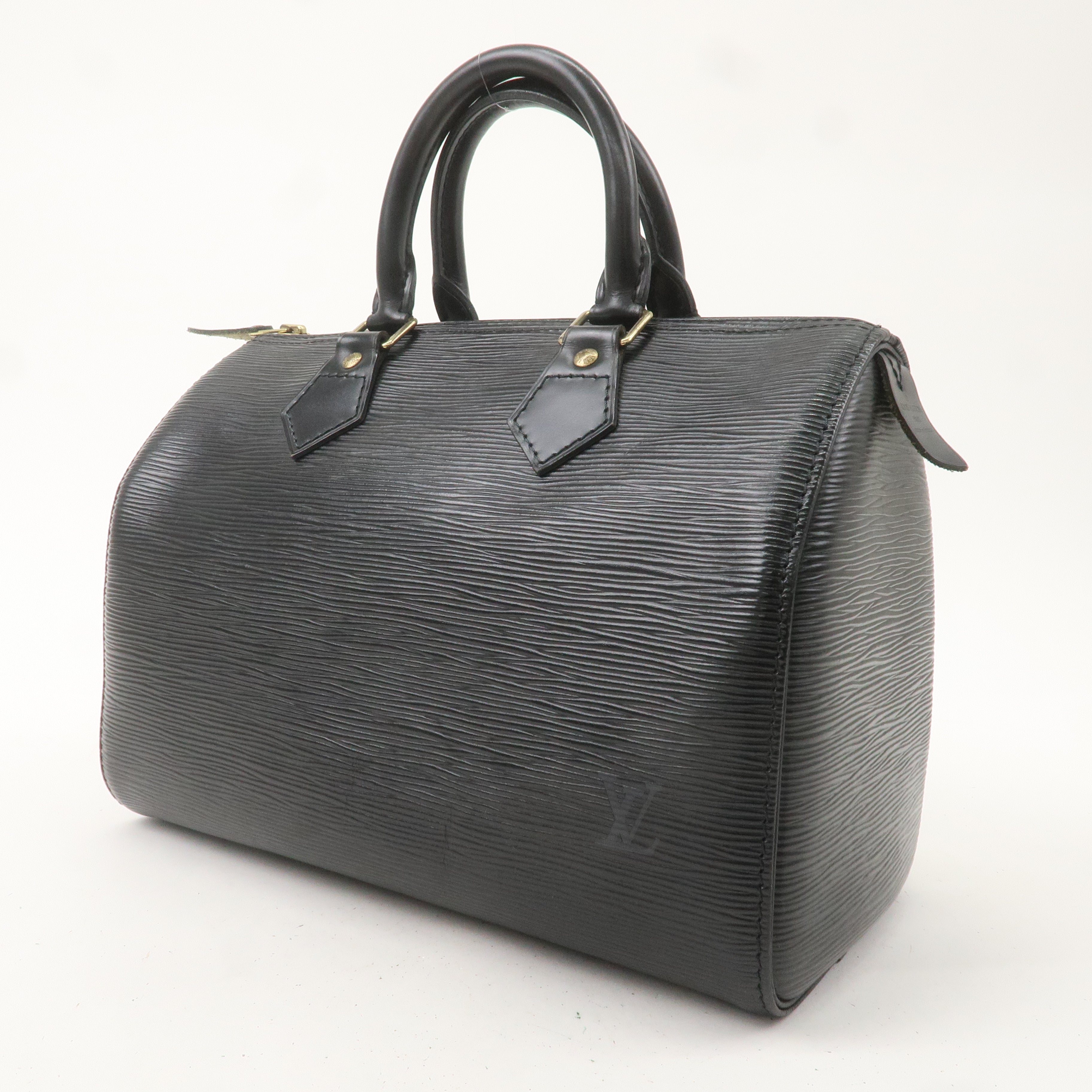 Louis Vuitton Epi Speedy 25 Boston Bag Hand Bag Noir Black M43012