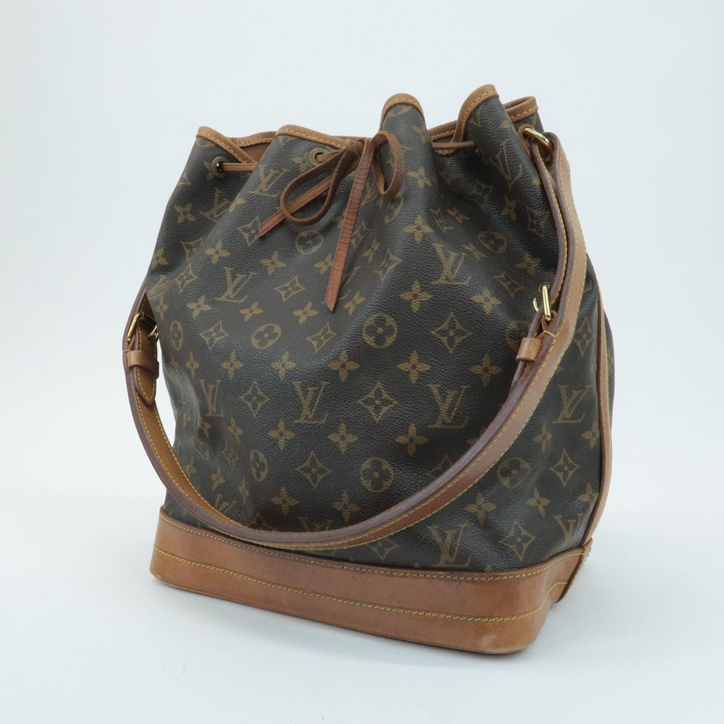 Louis Vuitton Monogram Noe Shoulder Bag Hand Bag Brown M42224