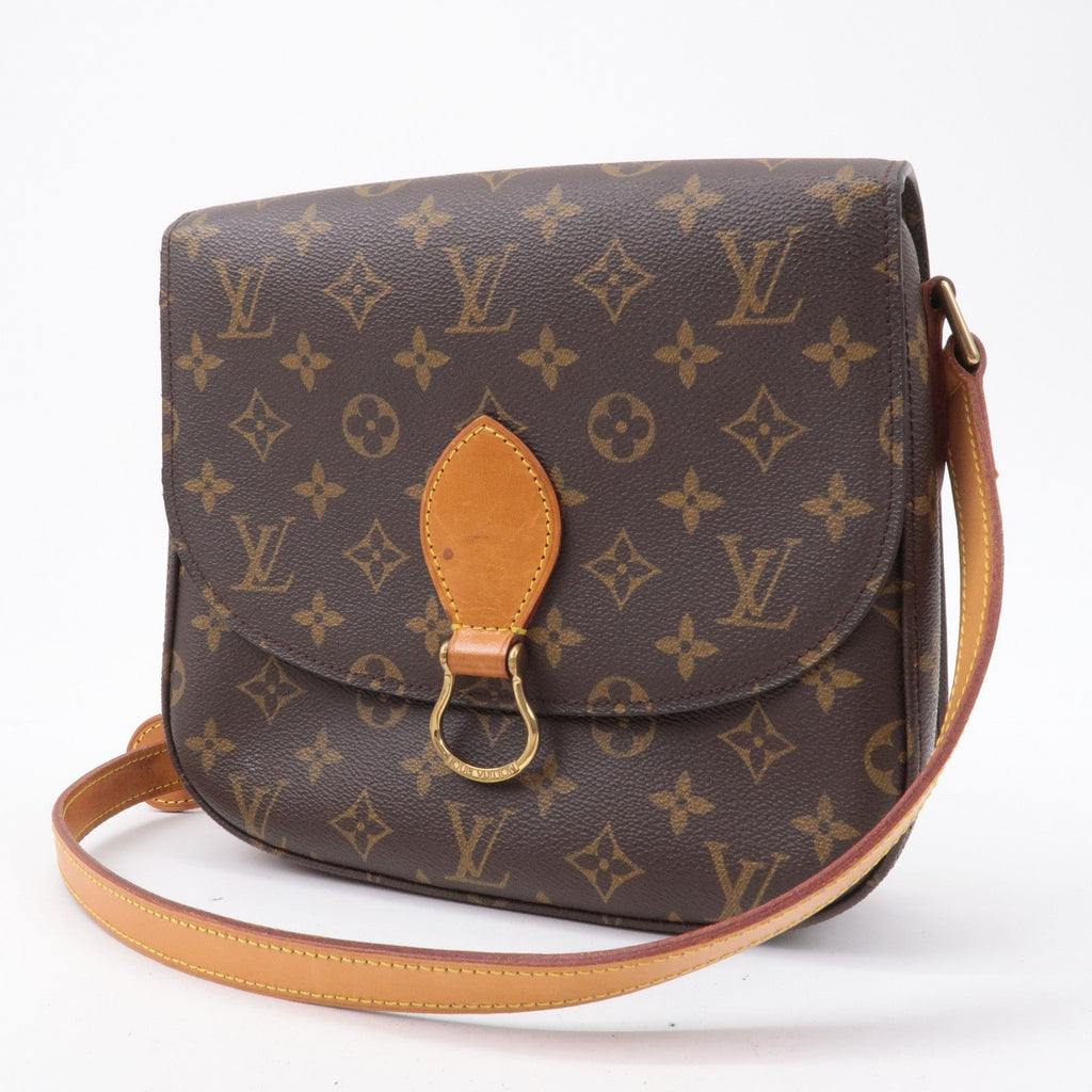 Louis Vuitton Monogram Saint Cloud GM Shoulder Bag Brown M51242
