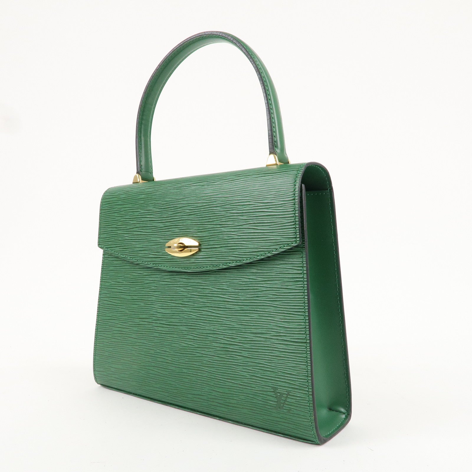 Louis Vuitton Epi Malesherbes Hand Bag Borneo Green M52374