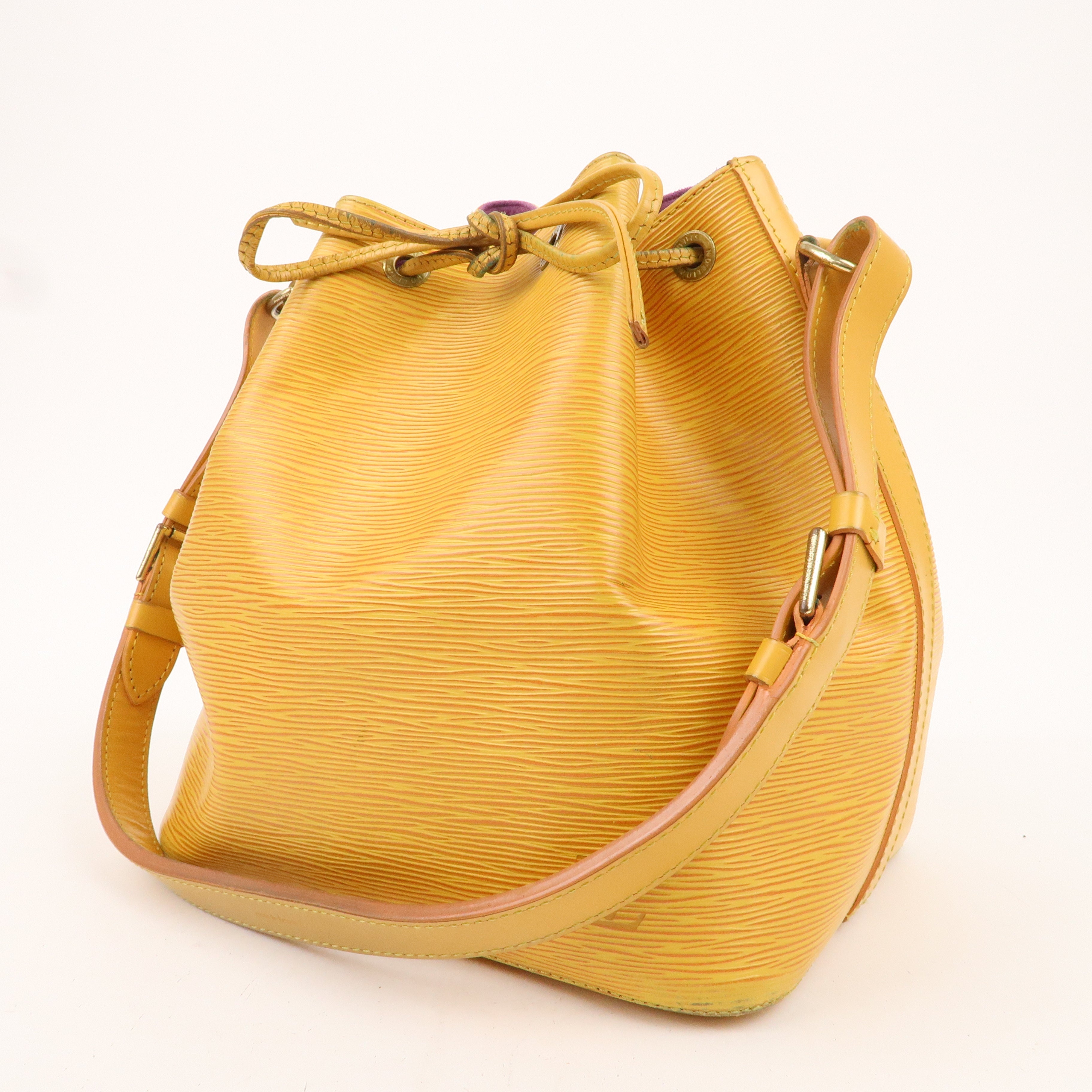 Louis Vuitton Epi Petit Noe Shoulder Bag Tassili Yellow M44109