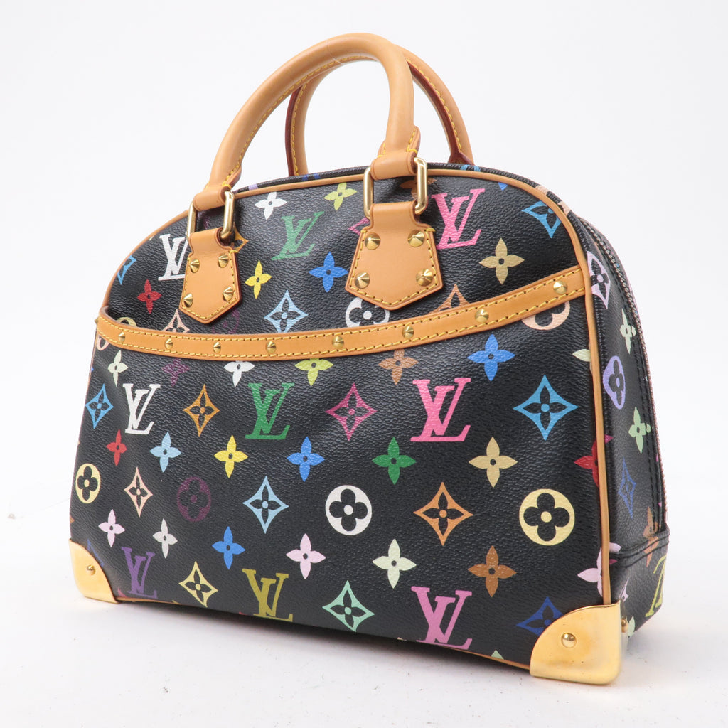 Louis Vuitton Monogram Multi Color Trouville Hand Bag M92662