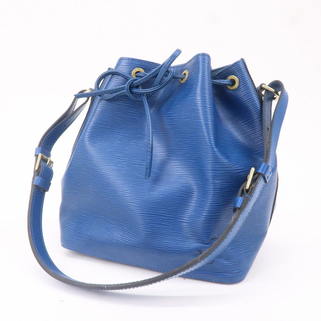 Louis Vuitton Epi Petit Noe Shoulder Bag Toledo Blue M44105