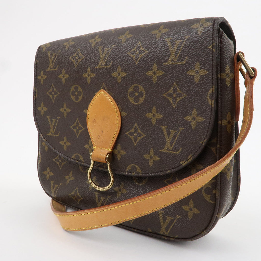 Louis Vuitton Monogram Saint Cloud GM Shoulder Bag Brown M51242