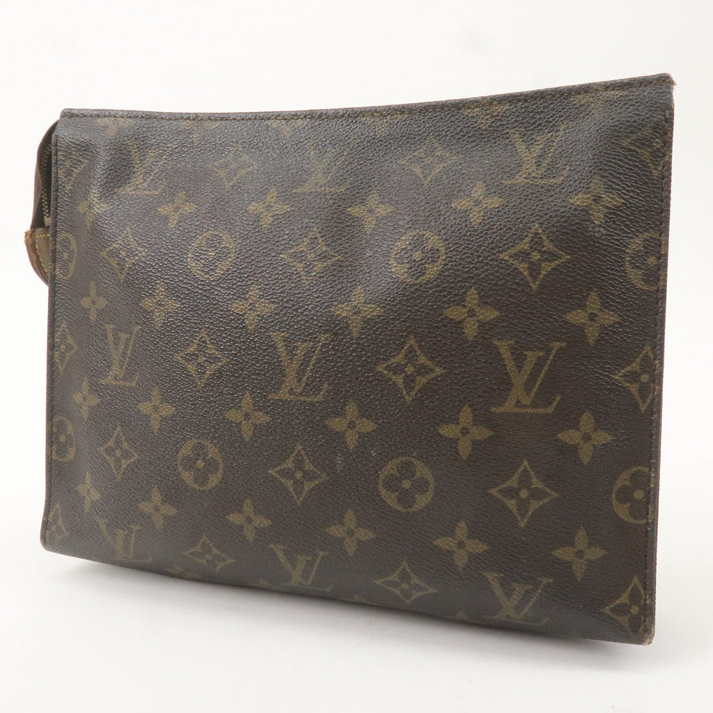 Louis Vuitton Monogram Poche Toilette 26 Clutch Bag Pouch M47542